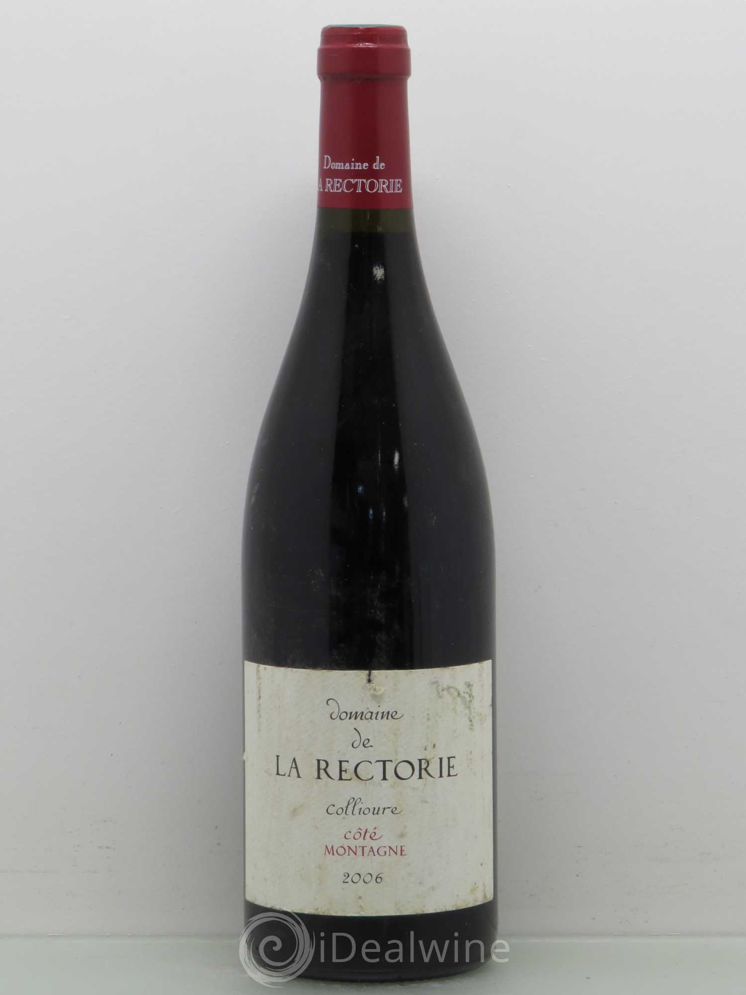 Collioure Domaine de la Rectorie Côté Montagne 2006 - Posten von 1 Flasche - 0
