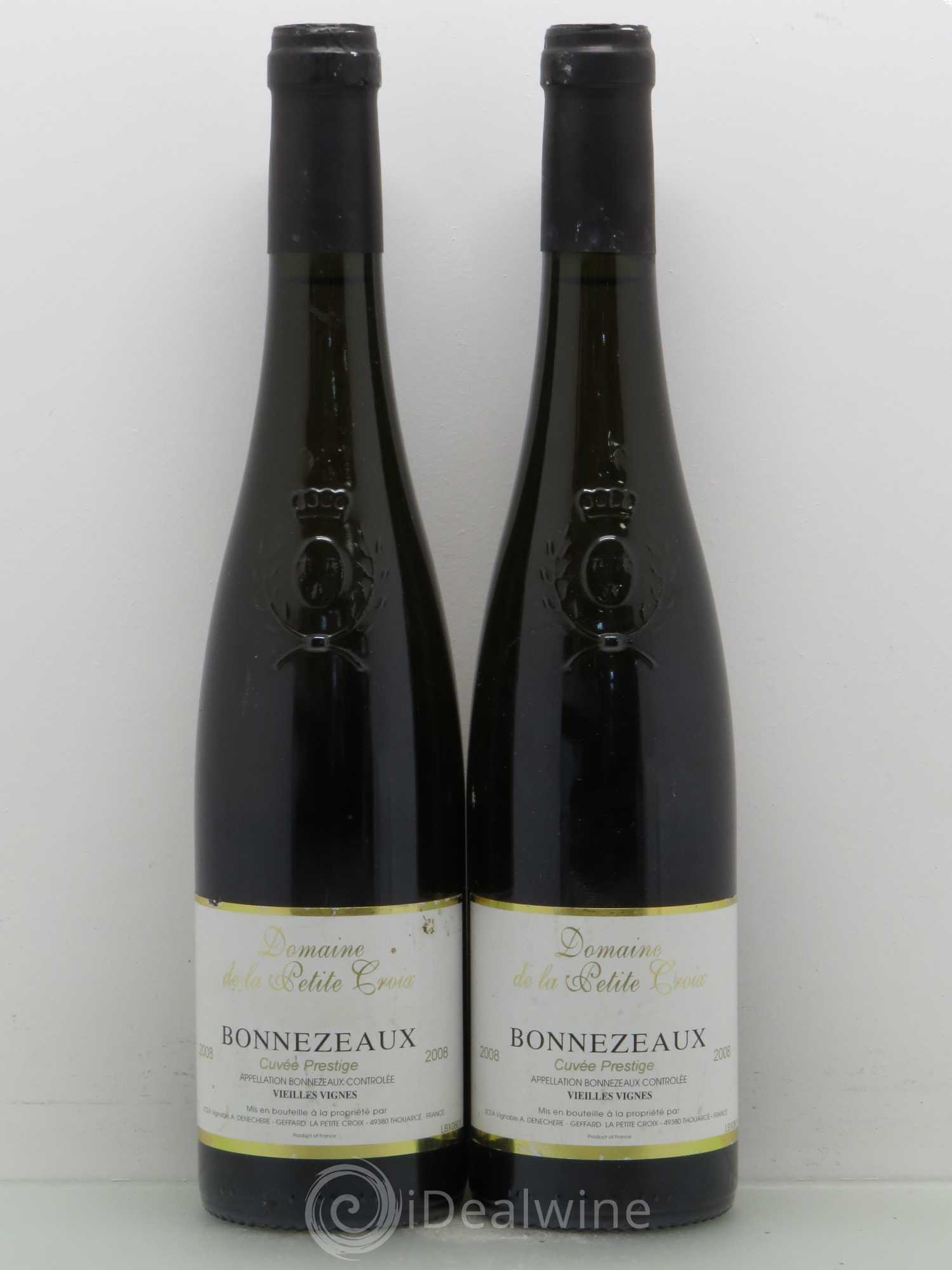 Bonnezeaux Cuvée prestige vieilles vignes - Domaine de la Petite Croix 2008 - Lotto di 2 bottiglie - 0
