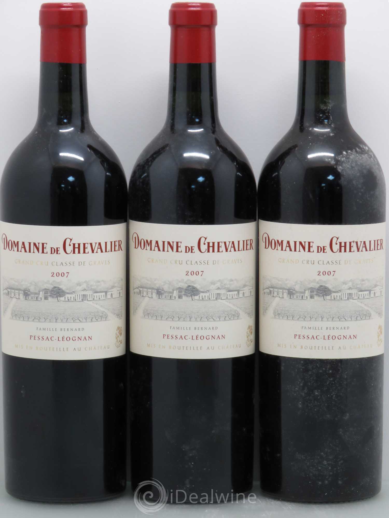 Domaine de Chevalier Cru Classé de Graves 2007 - Lot de 6 bouteilles - 1