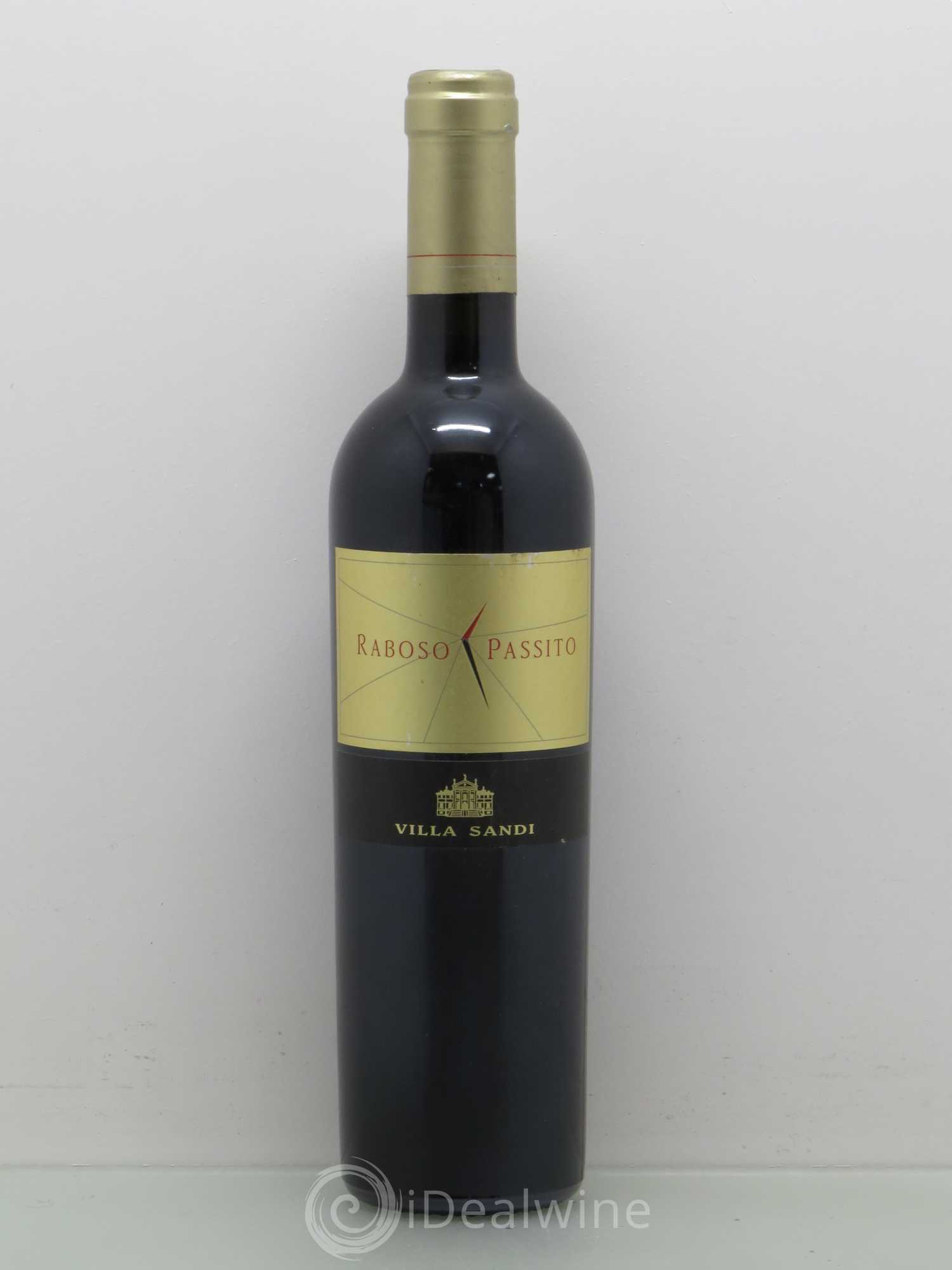 Italie Passito Villa Sandi Raboso 50 cl 2005 - Lot de 1 bouteille - 0
