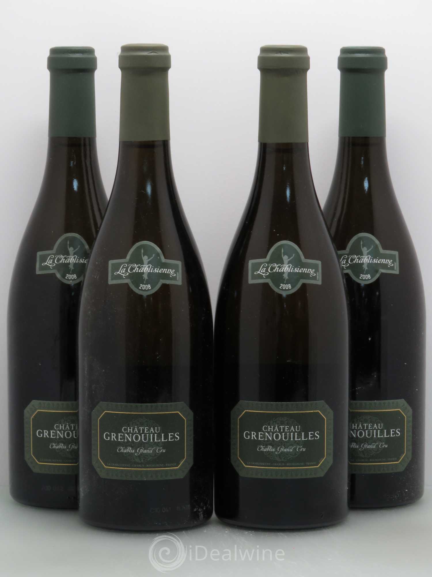 Chablis Grand Cru Grenouilles - La Chablisienne 2008 - Posten von 4 Flaschen - 0