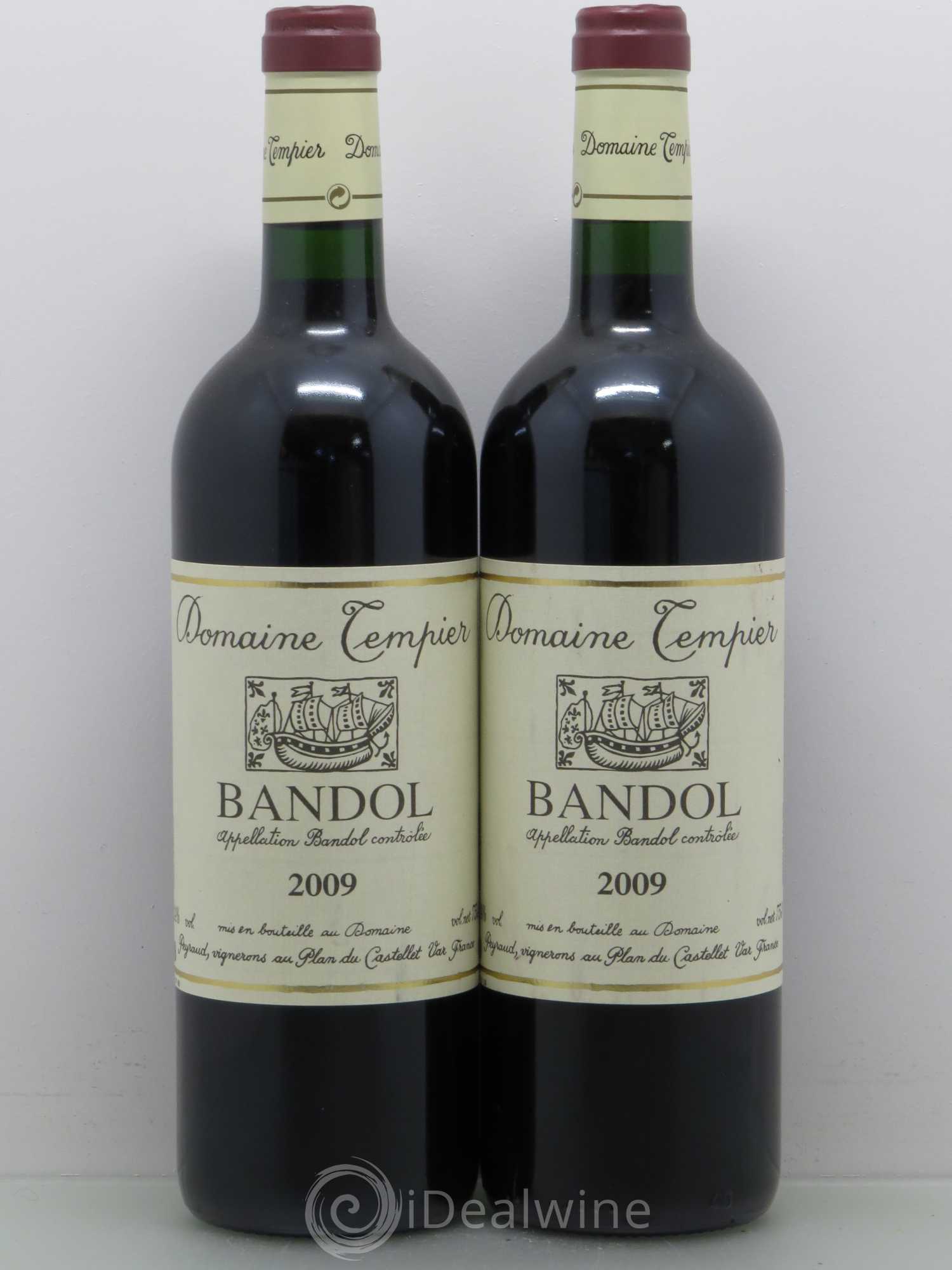 Bandol Domaine Tempier Famille Peyraud 2009 - Lot de 2 bouteilles - 0