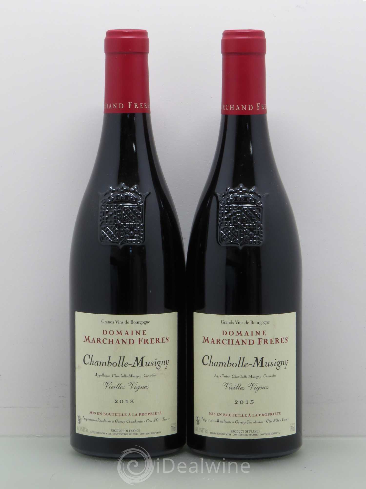 Chambolle-Musigny Vieilles Vignes - Marchand 2013 - Posten von 5 Flaschen - 2