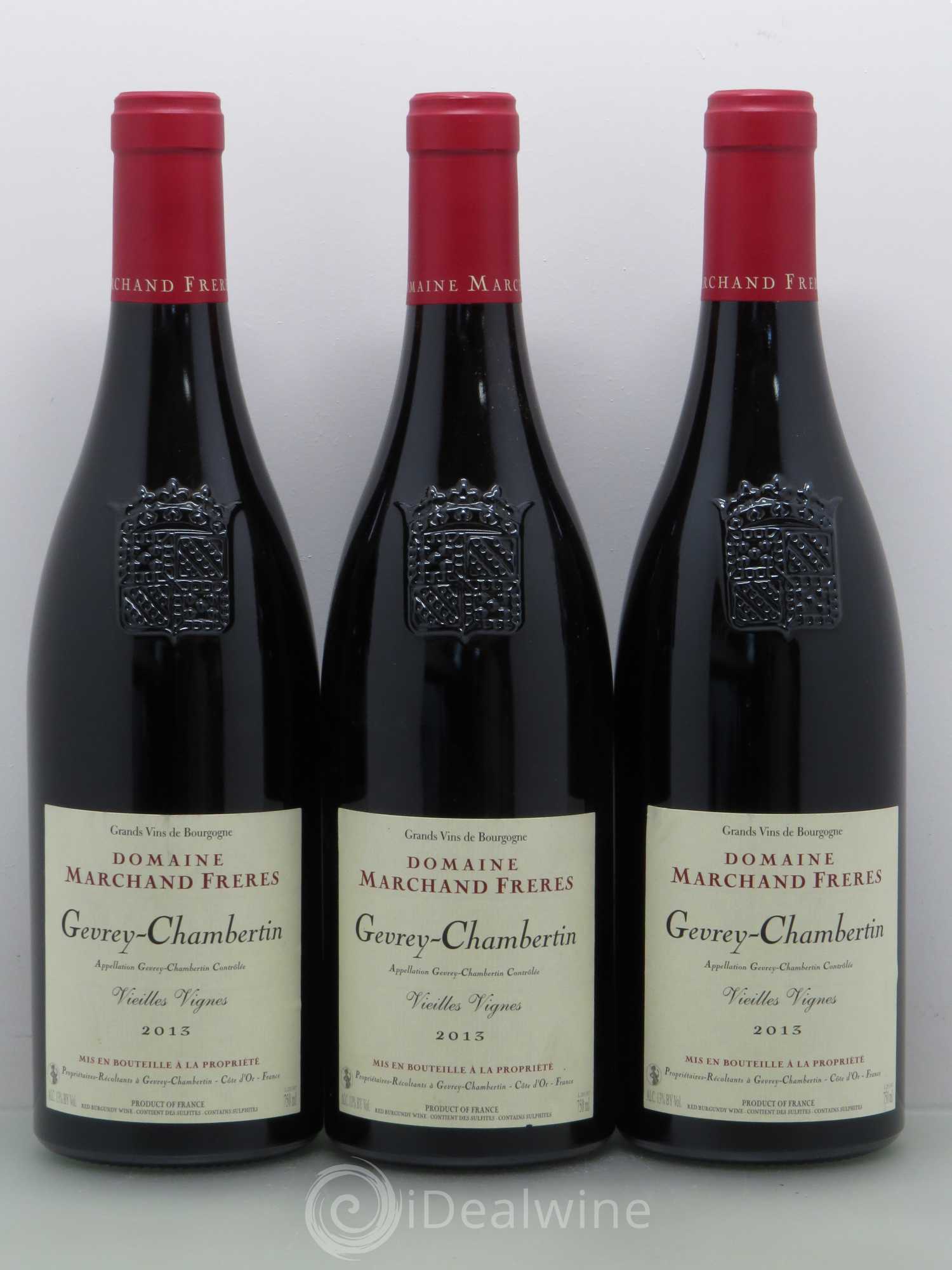 Gevrey-Chambertin Vieilles Vignes - Marchand (sans prix de réserve) 2013 - Posten von 6 Flaschen - 2