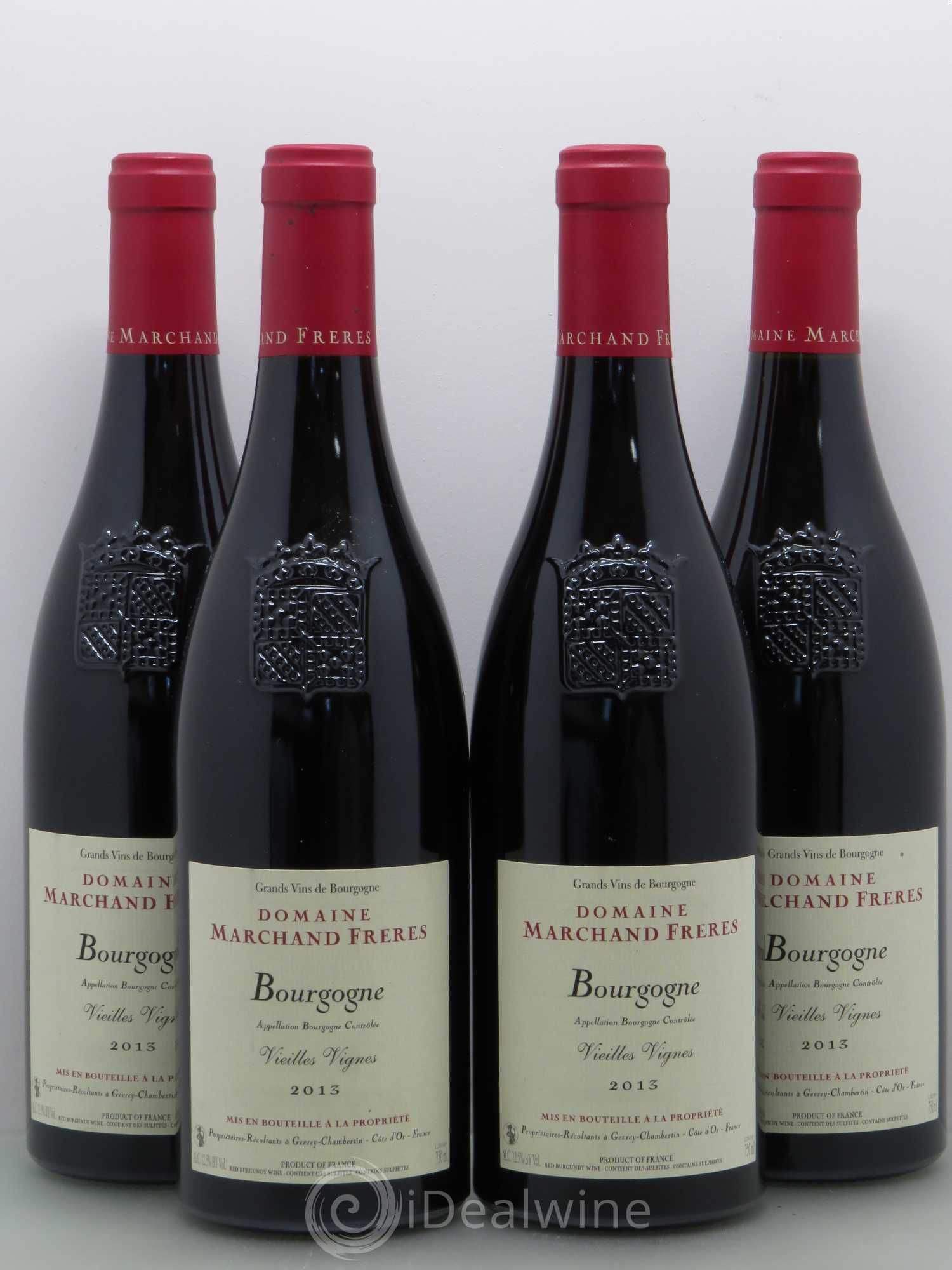 Bourgogne Vieilles Vignes - Marchand 2013 - Posten von 4 Flaschen - 0