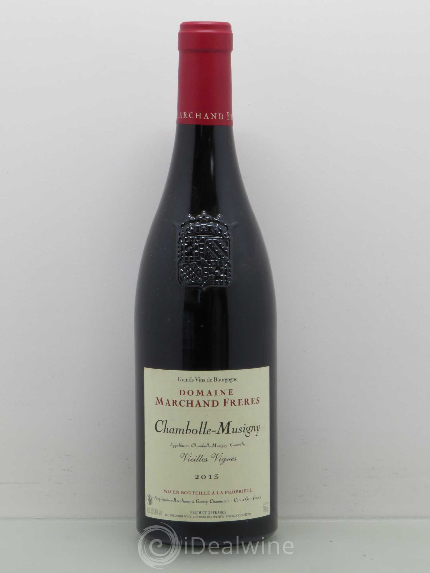 Chambolle-Musigny Vieilles Vignes - Marchand 2013 - Posten von 1 Flasche - 0