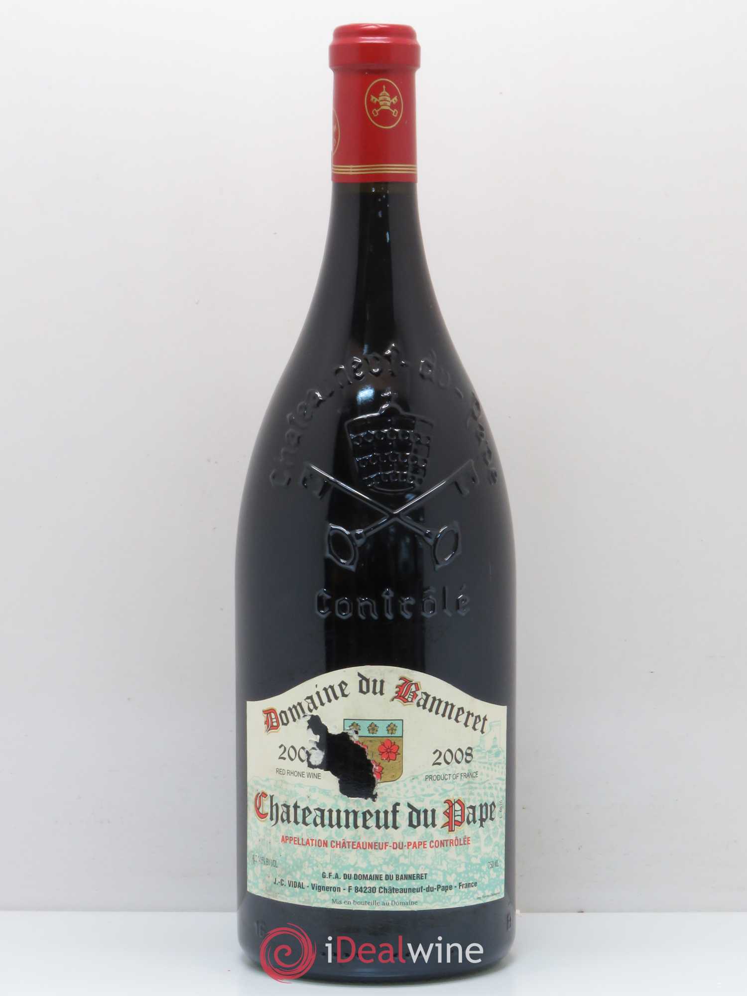 Châteauneuf-du-Pape 2008 - Posten von 1 Magnum - 0