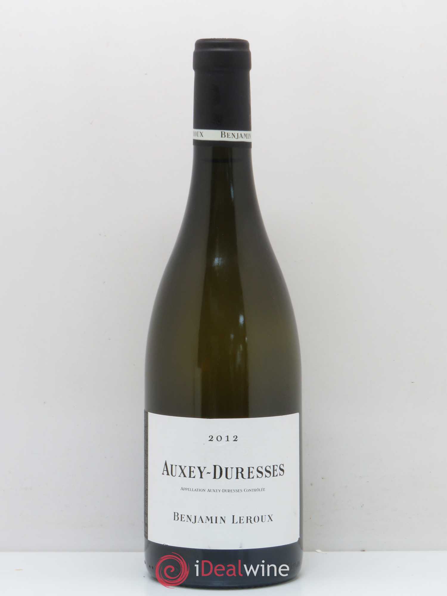 Auxey-Duresses Domaine Benjamin Leroux 2012 - Lot de 1 bouteille - 0