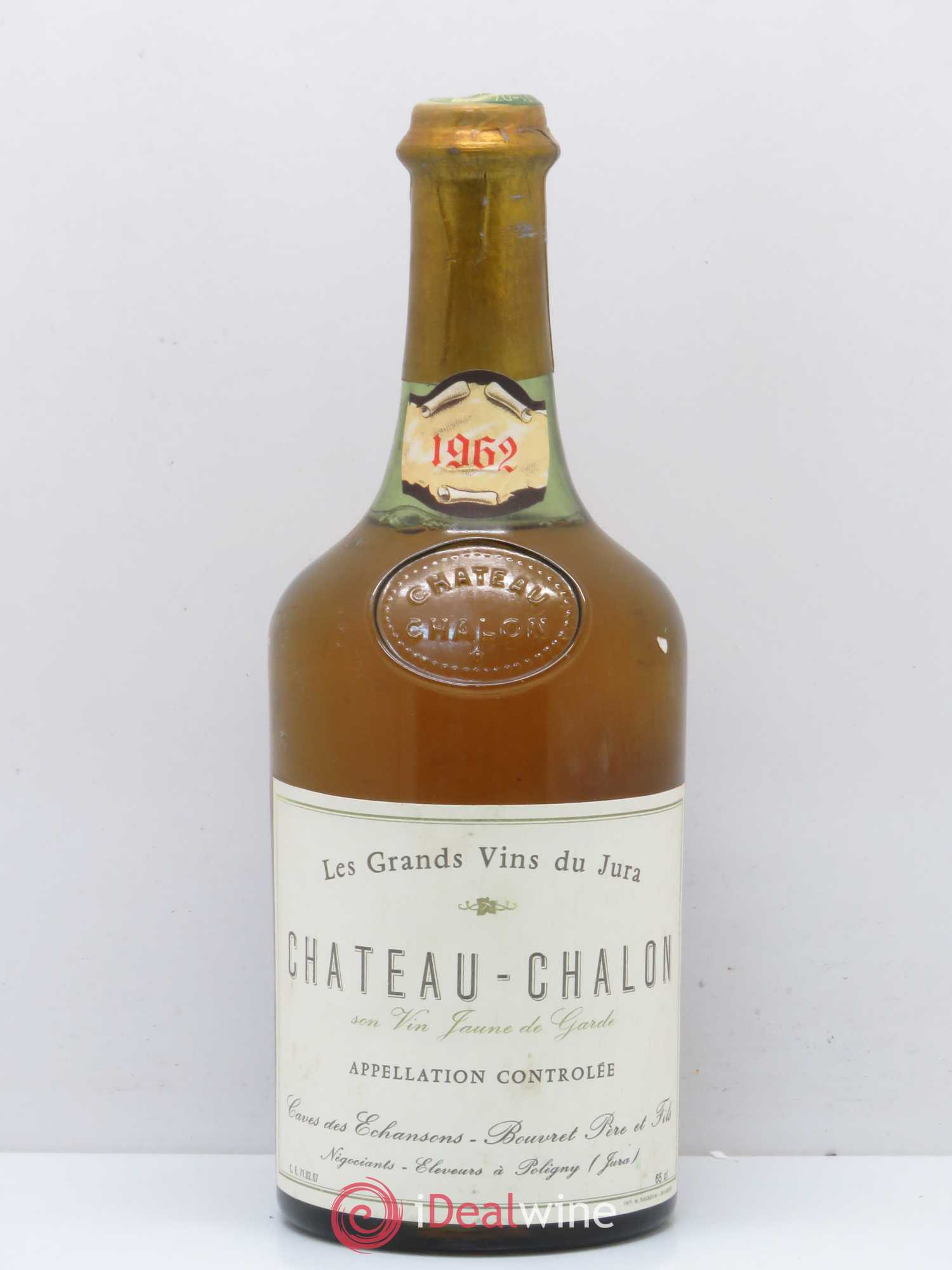 Château-Chalon Caves des Echansons Bouvret 1962 - Lot de 1 bouteille - 0