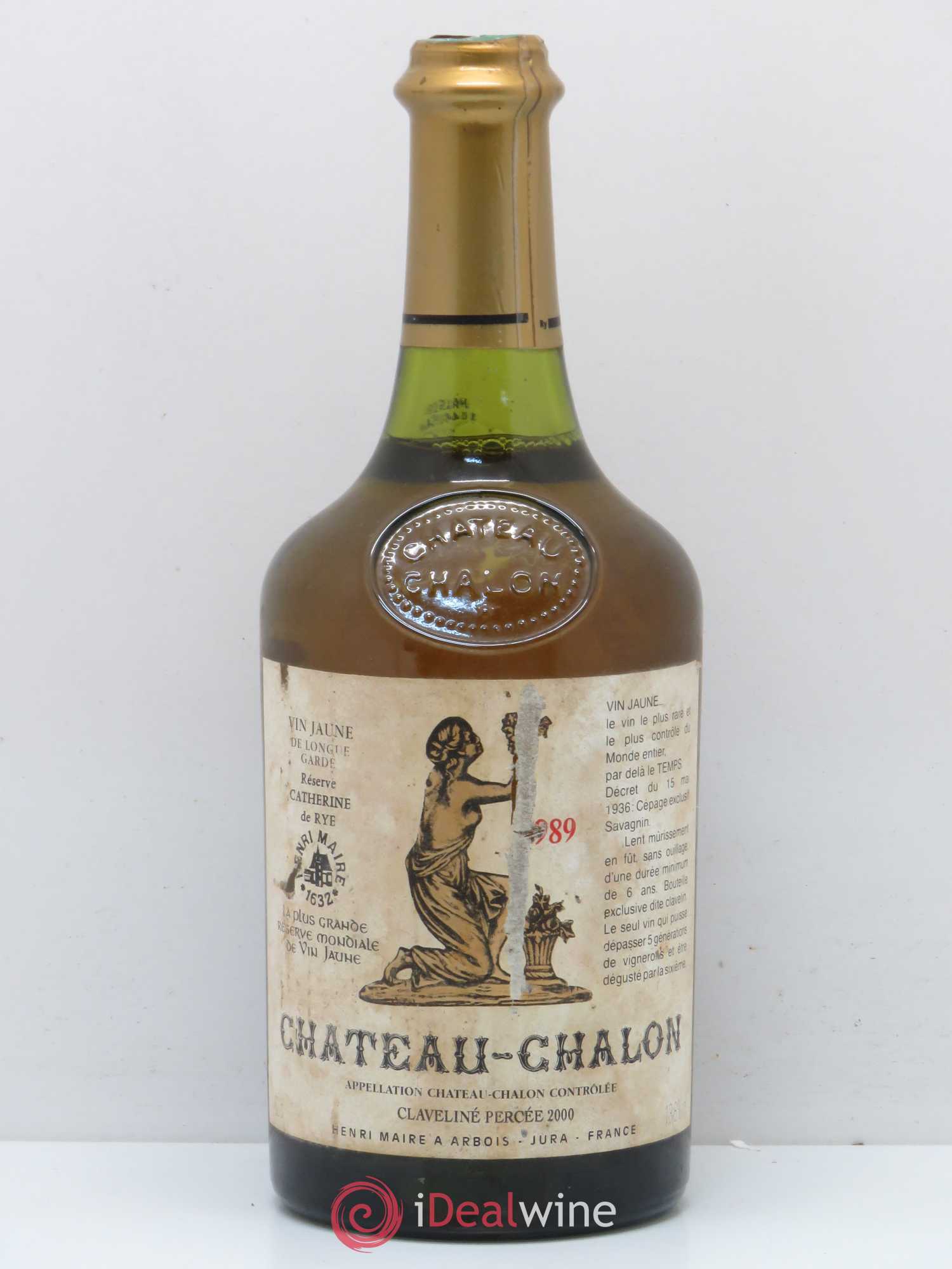 Château-Chalon Henri Maire 1989 - Lot de 1 bouteille - 0