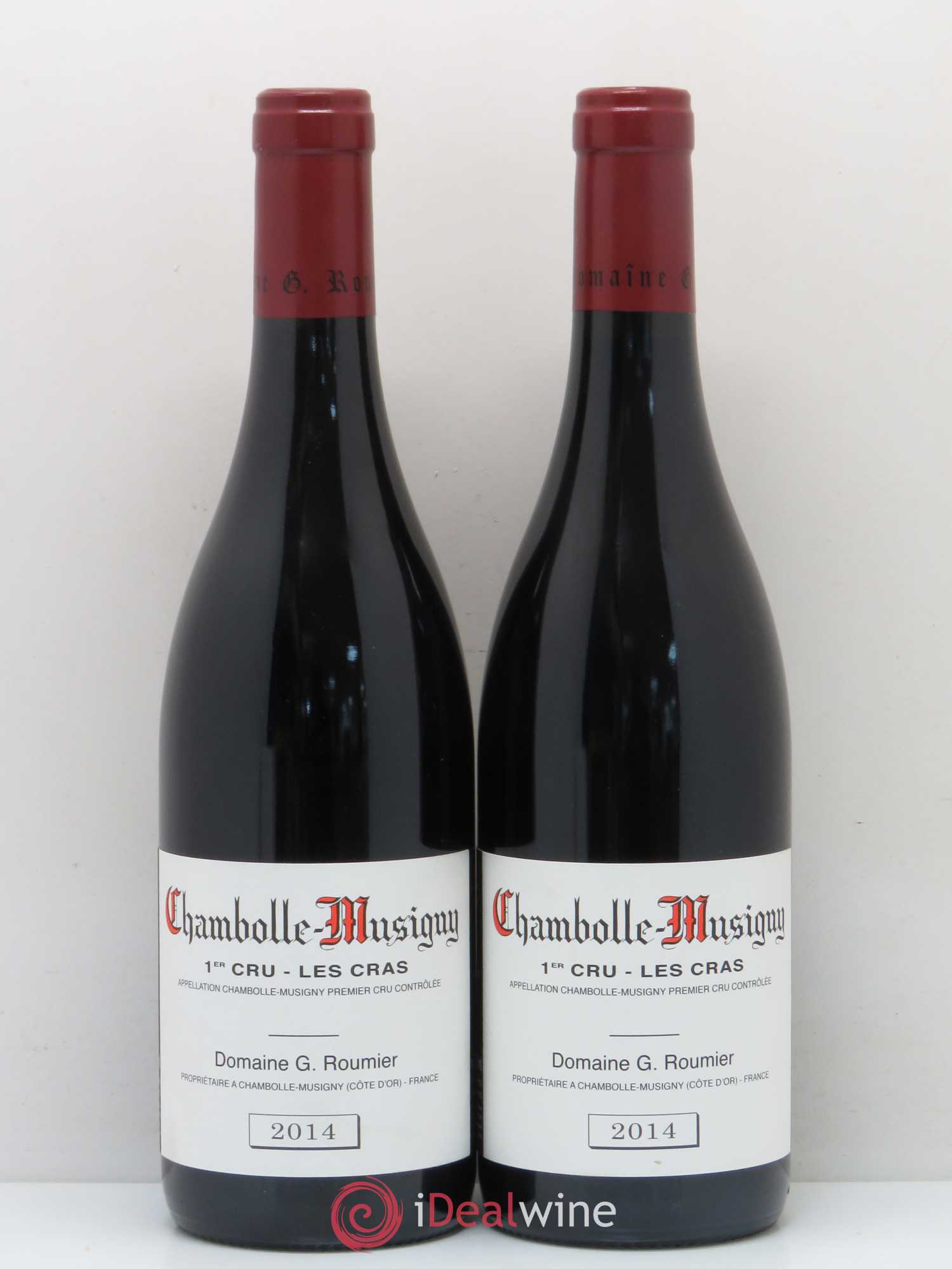 Chambolle-Musigny 1er Cru Les Cras Georges Roumier (Domaine) 2014 - Lot de 2 bouteilles - 0
