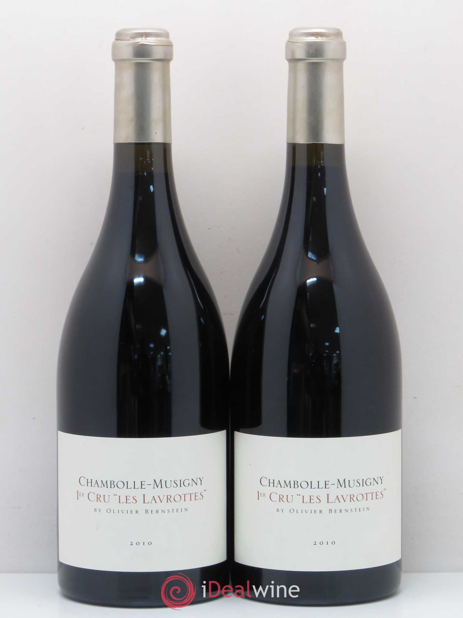 Chambolle-Musigny 1er Cru Les Lavrottes Domaine Olivier Bernstein 2010 - Posten von 2 Flaschen - 0