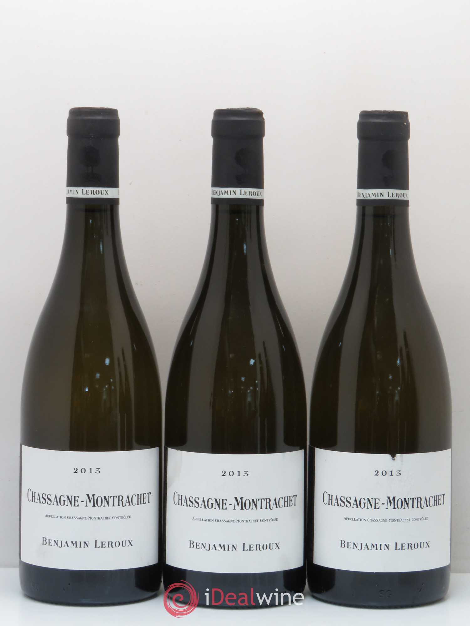 Chassagne-Montrachet Domaine Benjamin Leroux 2013 - Lot de 5 bouteilles - 1