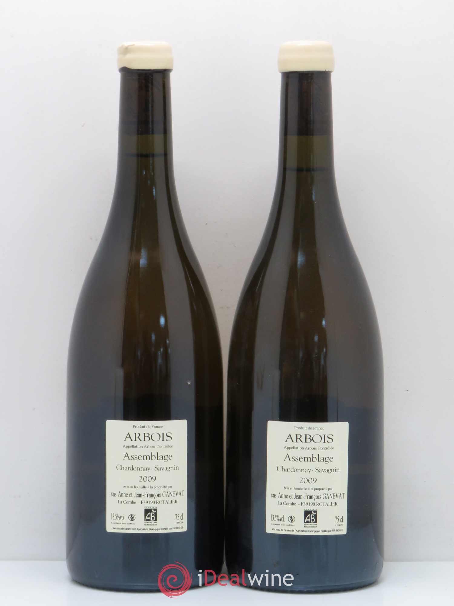 Arbois Assemblage En Sauvagny Ganevat 2009 - Posten von 2 Flaschen - 1