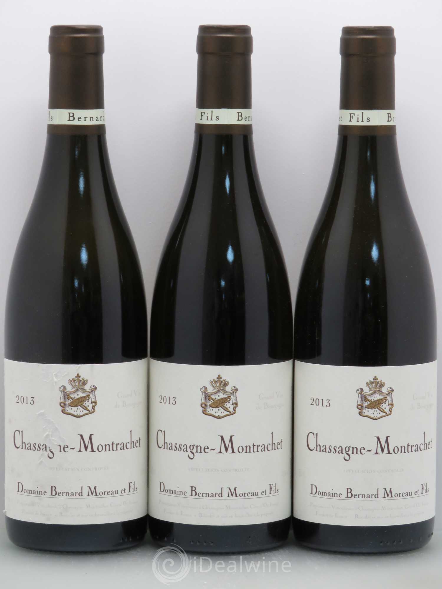 Chassagne-Montrachet Domaine Bernard Moreau 2013 - Lot de 6 bouteilles - 2