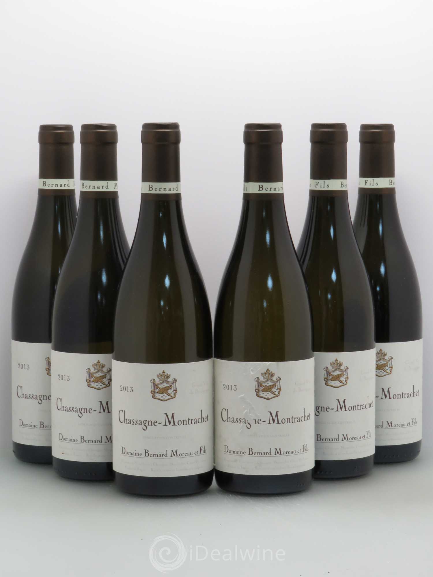 Chassagne-Montrachet Domaine Bernard Moreau 2013 - Lot de 6 bouteilles - 0