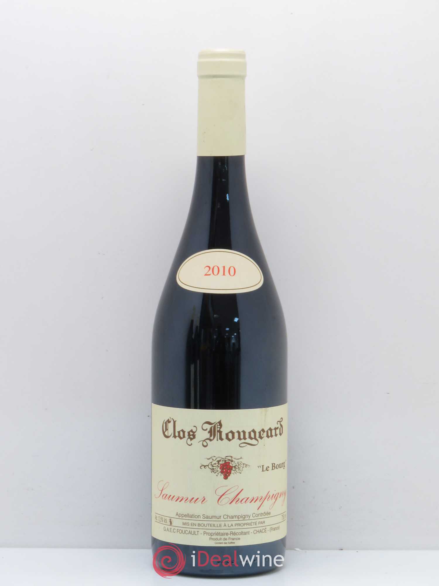 Saumur-Champigny Le Bourg Clos Rougeard 2010 - Lot de 1 bouteille - 0