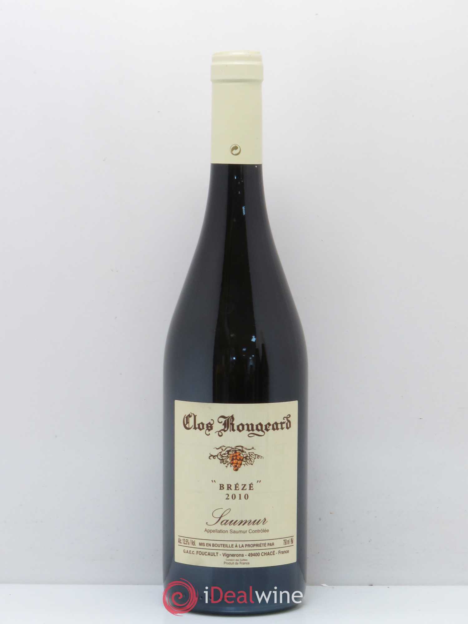 Saumur Brézé Clos Rougeard 2010 - Posten von 1 Flasche - 0