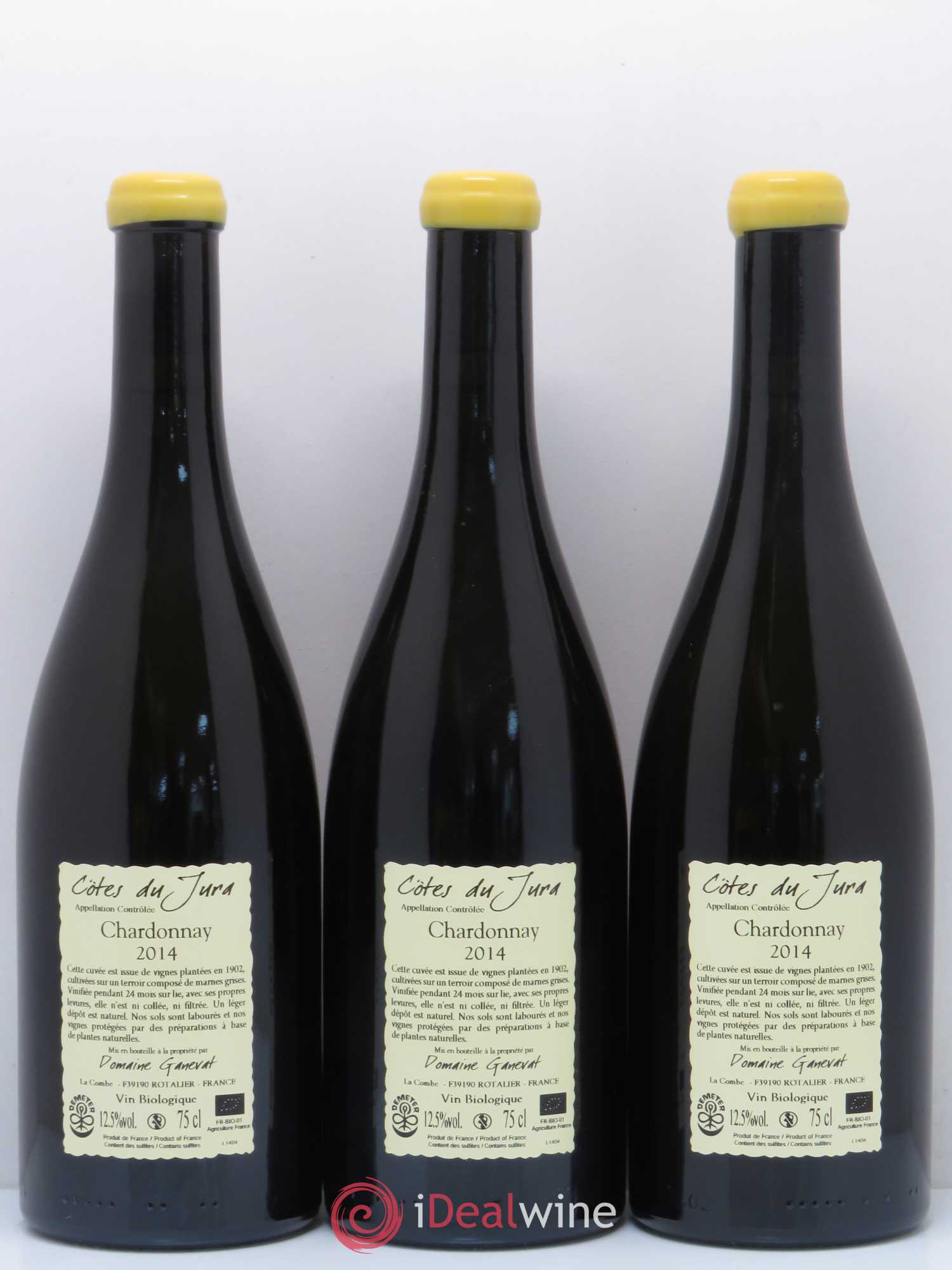 Côtes du Jura Les Chalasses Vieilles Vignes Jean-François Ganevat (Domaine) 2014 - Lot de 3 bouteilles - 1