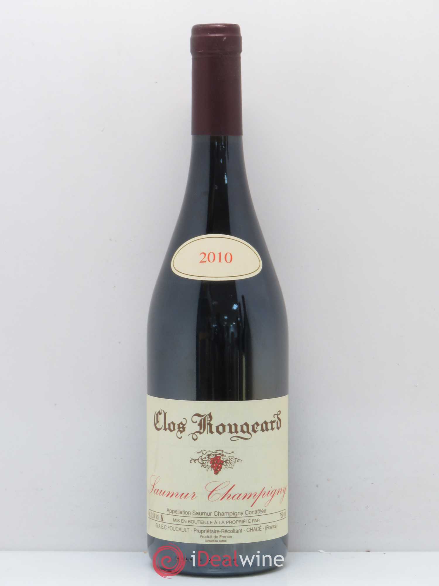 Saumur-Champigny Clos Rougeard 2010 - Lot de 1 bouteille - 0