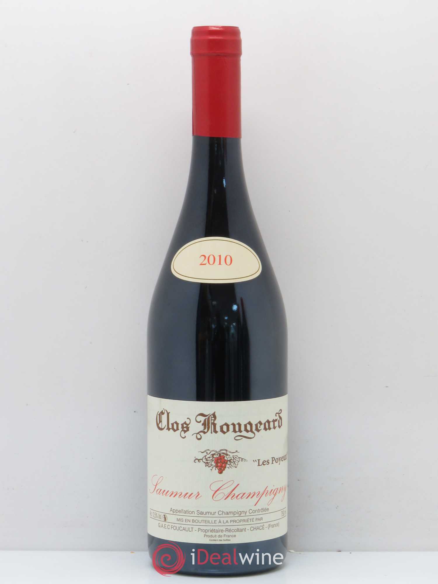 Saumur-Champigny Les Poyeux Clos Rougeard 2010 - Lot de 1 bouteille - 0