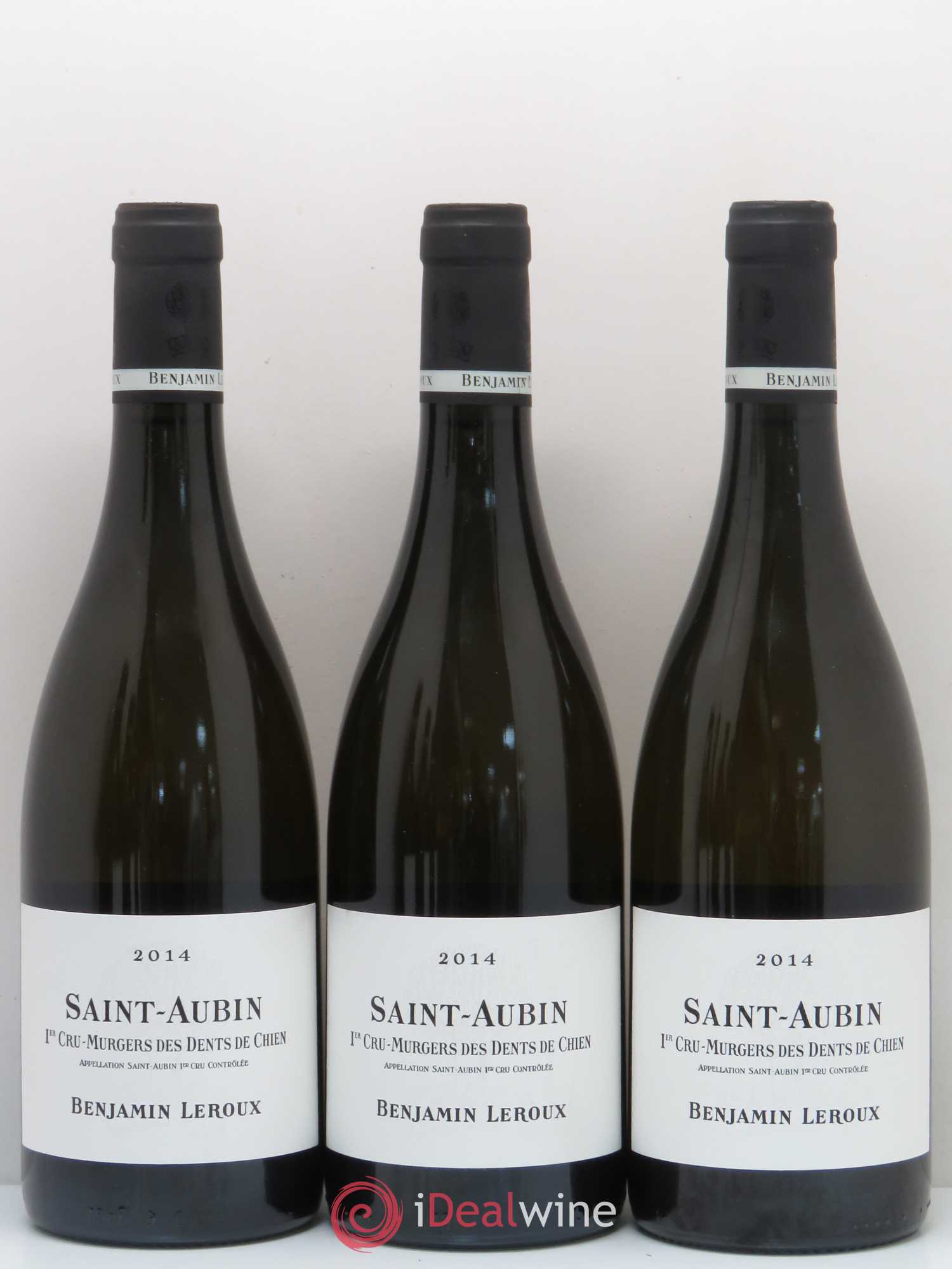 Saint-Aubin 1er Cru Murgers des Dents de Chien Domaine Benjamin Leroux 2014 - Lotto di 6 bottiglie - 1