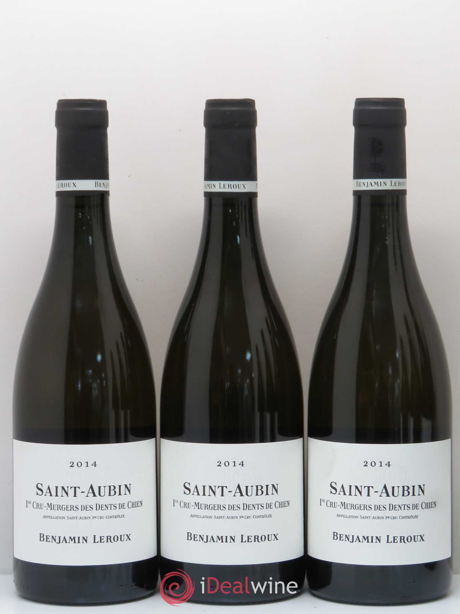 Saint-Aubin 1er Cru Murgers des Dents de Chien Domaine Benjamin Leroux 2014 - Lotto di 6 bottiglie - 2