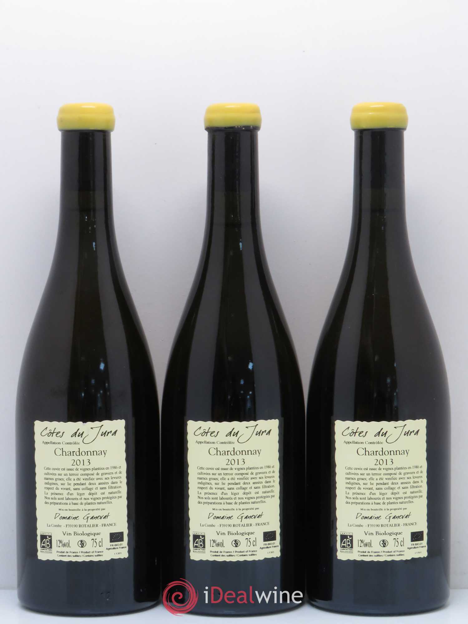 Côtes du Jura Cuvée Florine Jean-François Ganevat (Domaine) 2013 - Lot de 3 bouteilles - 1