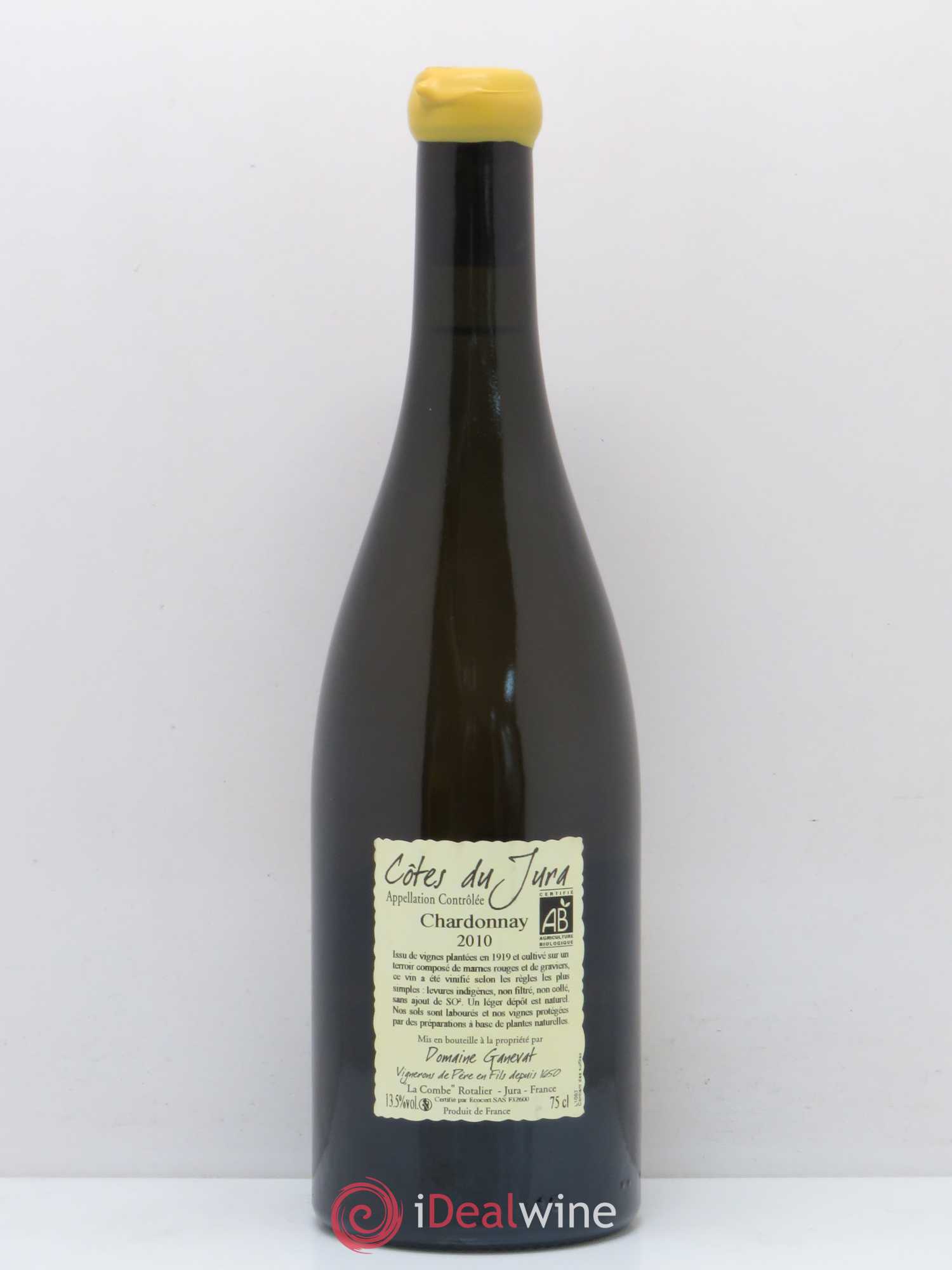 Côtes du Jura Les Grands Teppes Vieilles Vignes Jean-François Ganevat (Domaine) 2010 - Lot de 1 bouteille - 1