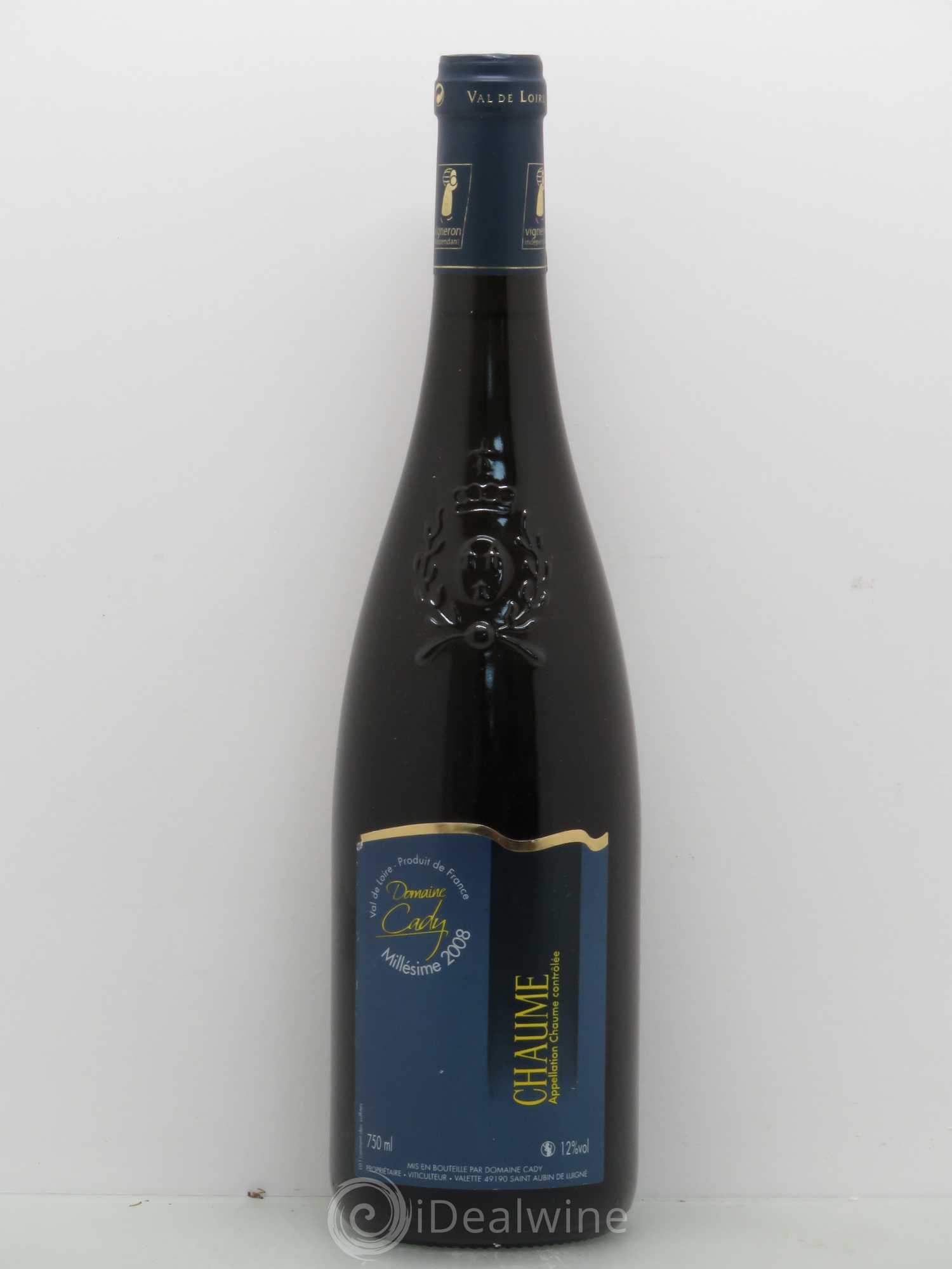 Coteaux du Layon Chaume - Domaine Cady (sans prix de réserve) 2008 - Posten von 1 Flasche - 0