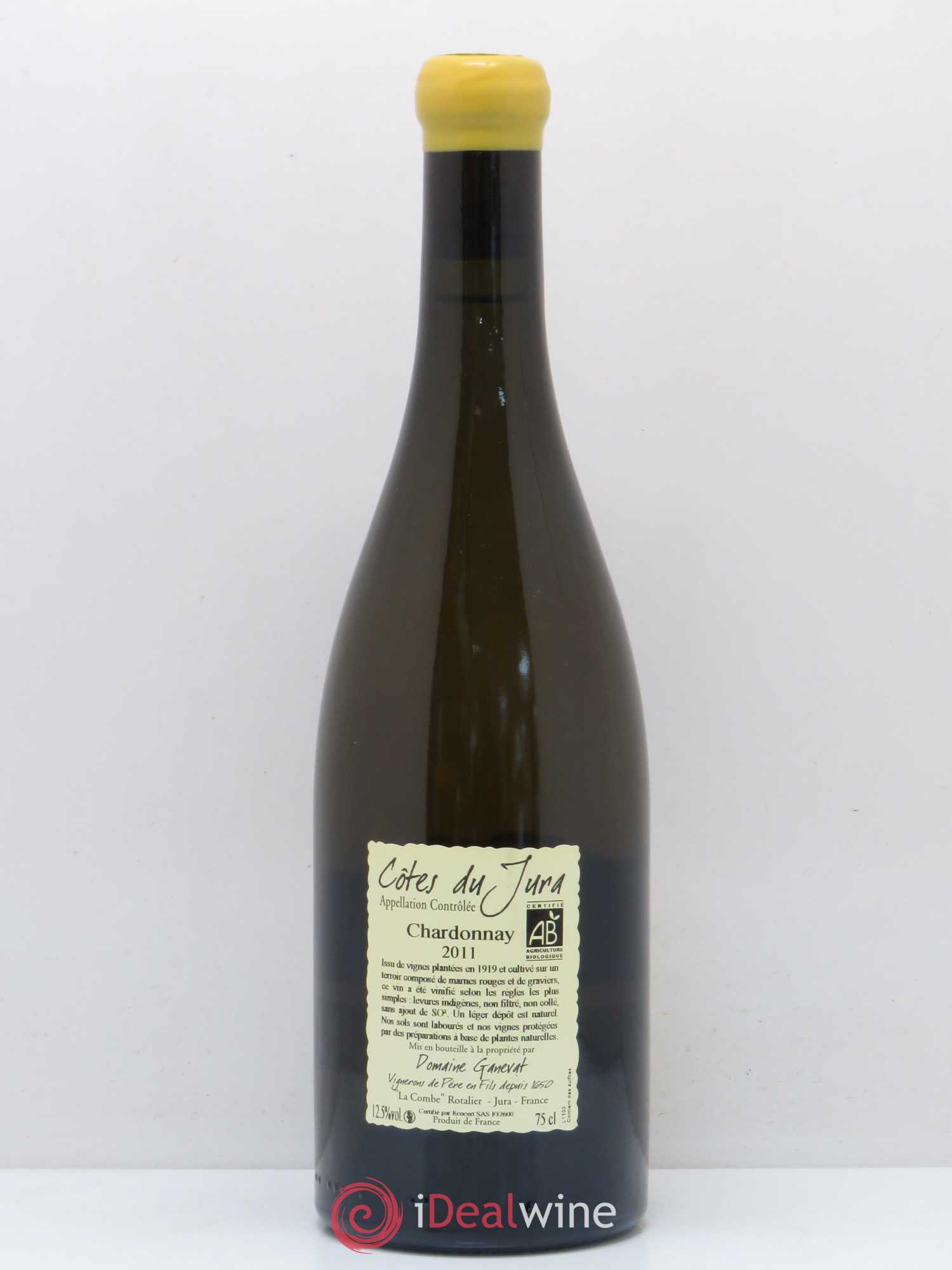 Côtes du Jura Les Grands Teppes Vieilles Vignes Jean-François Ganevat (Domaine) 2011 - Lot de 1 bouteille - 1