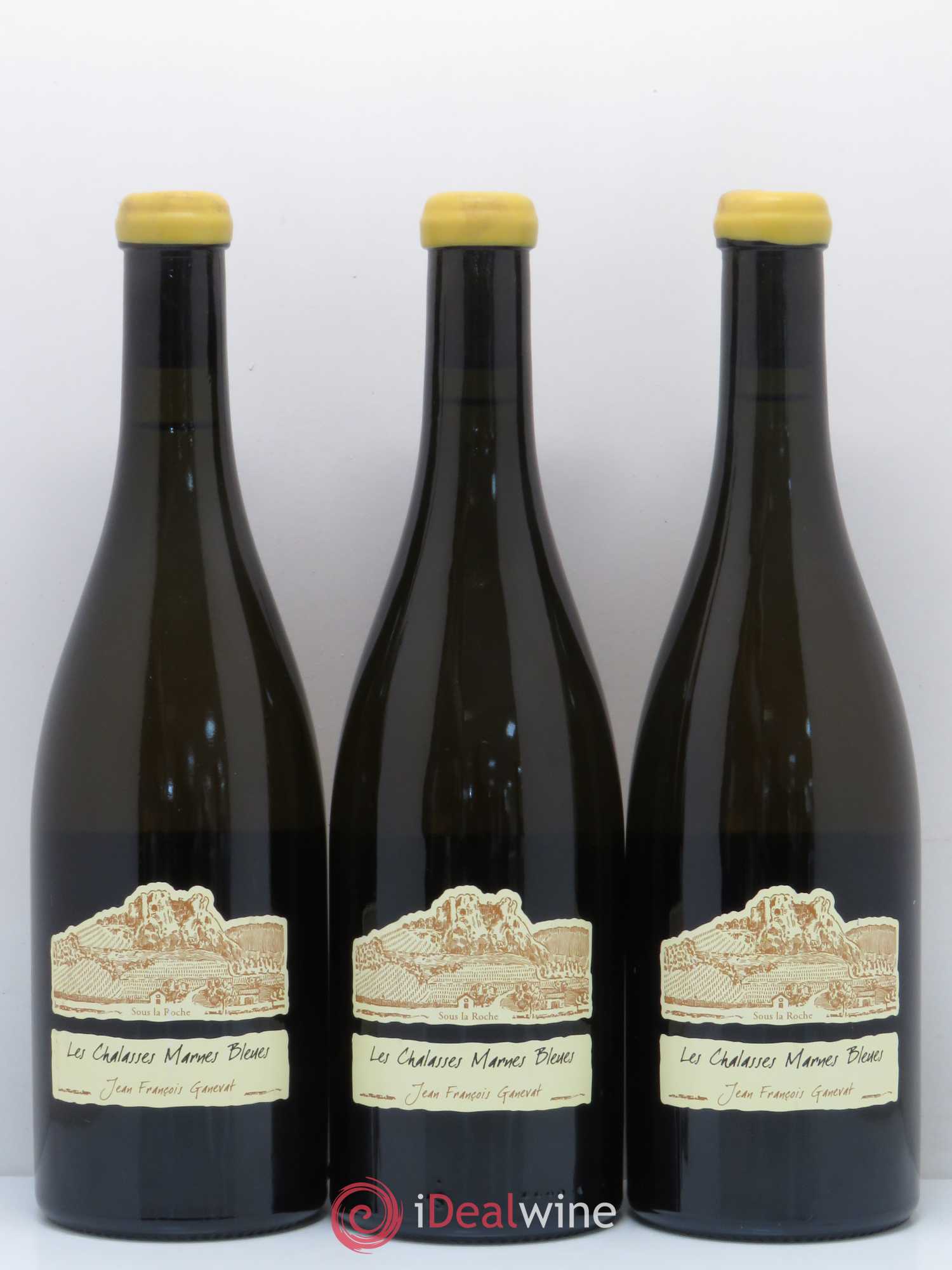 Côtes du Jura Les Chalasses Marnes Bleues Jean-François Ganevat (Domaine) 2012 - Lot de 3 bouteilles - 0