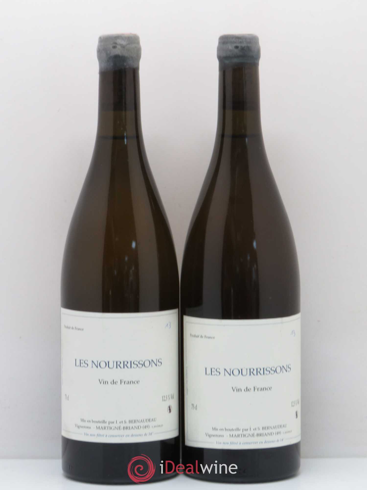 Vin de France Les Nourrissons Stéphane Bernaudeau 2013 - Lot de 2 bouteilles - 0