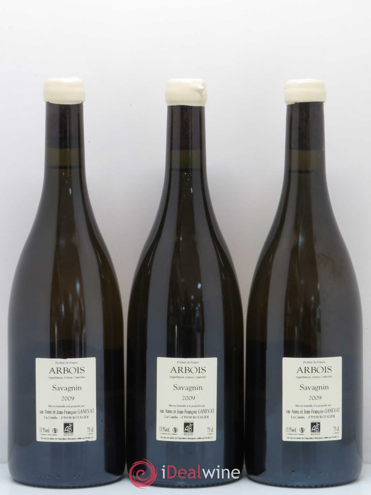 Côtes du Jura En Barby 2009 - Lot de 3 bouteilles - 1