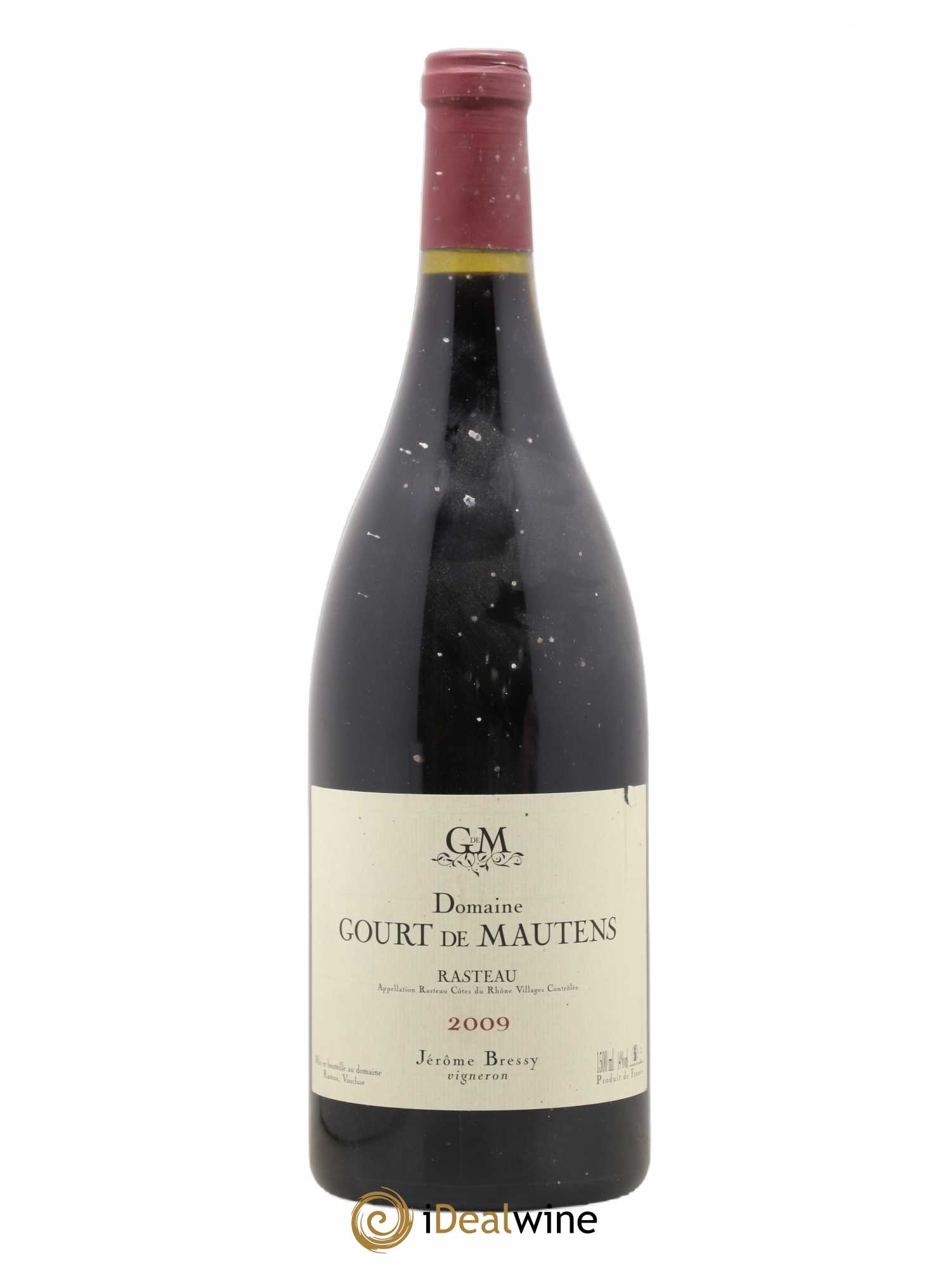 Rasteau Domaine Gourt de Mautens - Jérôme Bressy 2009 - Lot de 1 magnum - 0
