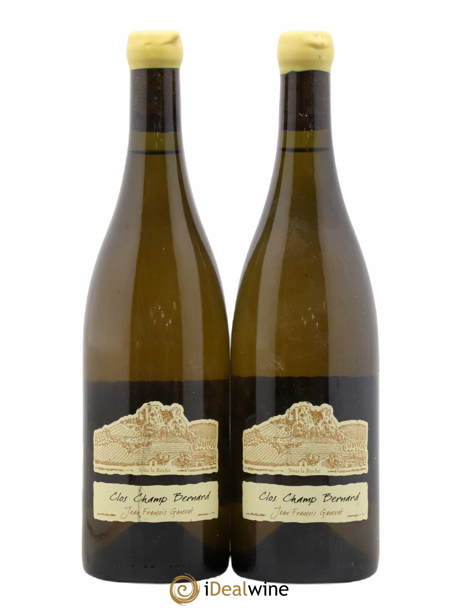 Côtes du Jura Savagnin Ouillé Clos Champ Bernard Anne et Jean François Ganevat 2011 - Lot de 2 bouteilles - 0