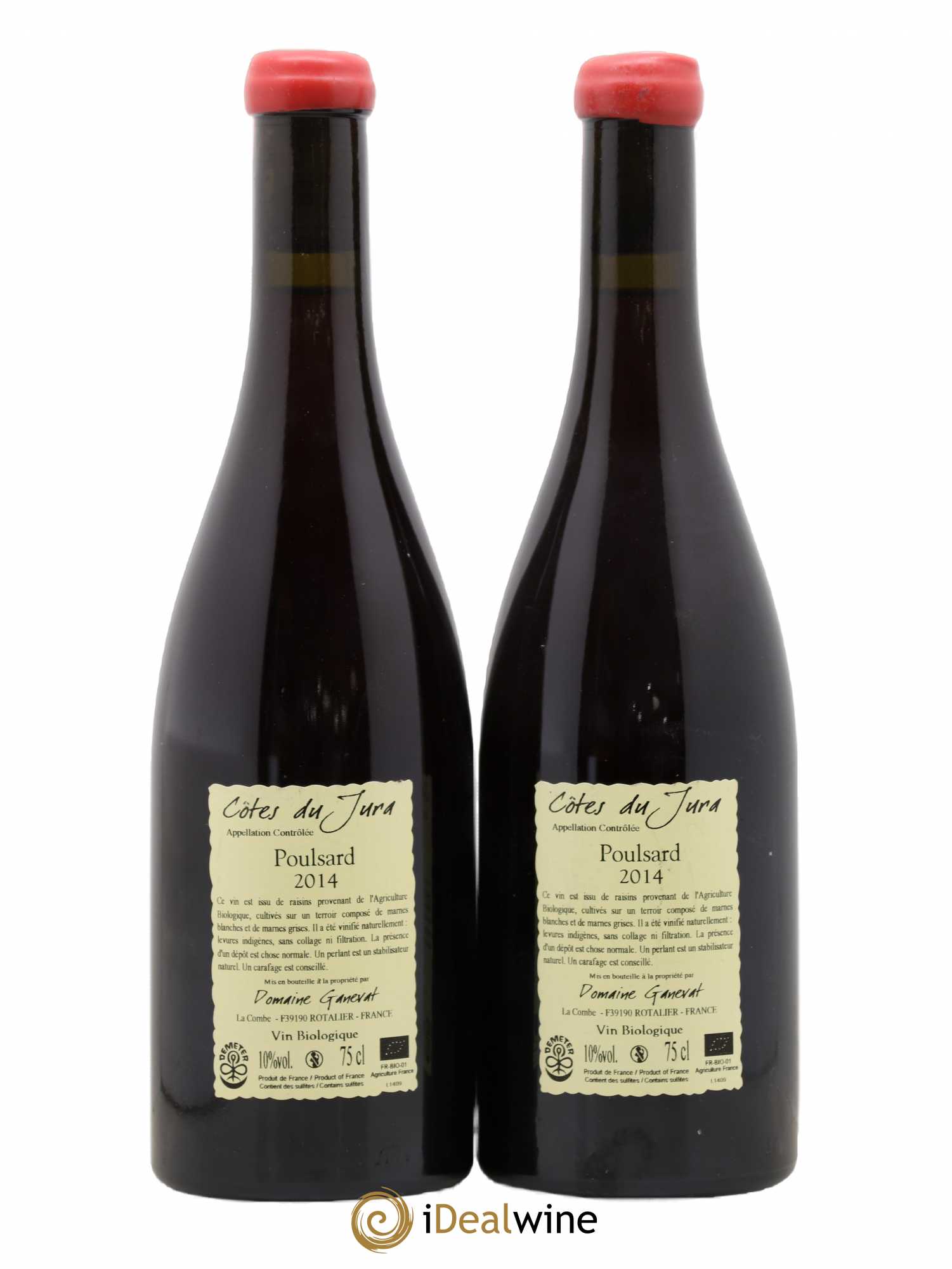 Côtes du Jura Cuvée de l'Enfant Terrible Jean-François Ganevat (Domaine) 2014 - Lot de 2 bouteilles - 1