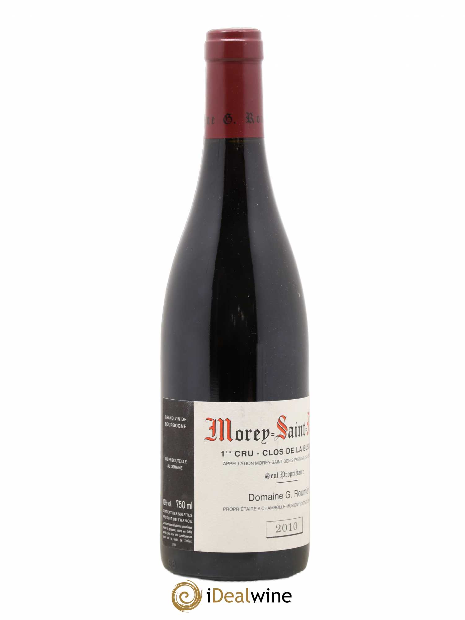 Morey-Saint-Denis 1er Cru Clos de la Bussière Georges Roumier (Domaine) 2010 - Lot de 1 bouteille - 1