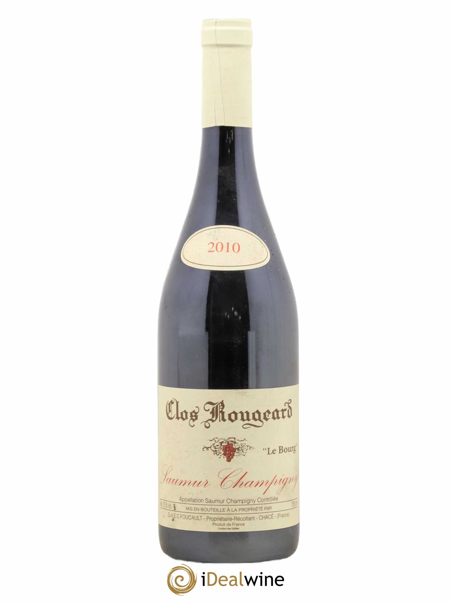 Saumur-Champigny Le Bourg Clos Rougeard 2010 - Lot de 1 bouteille - 0