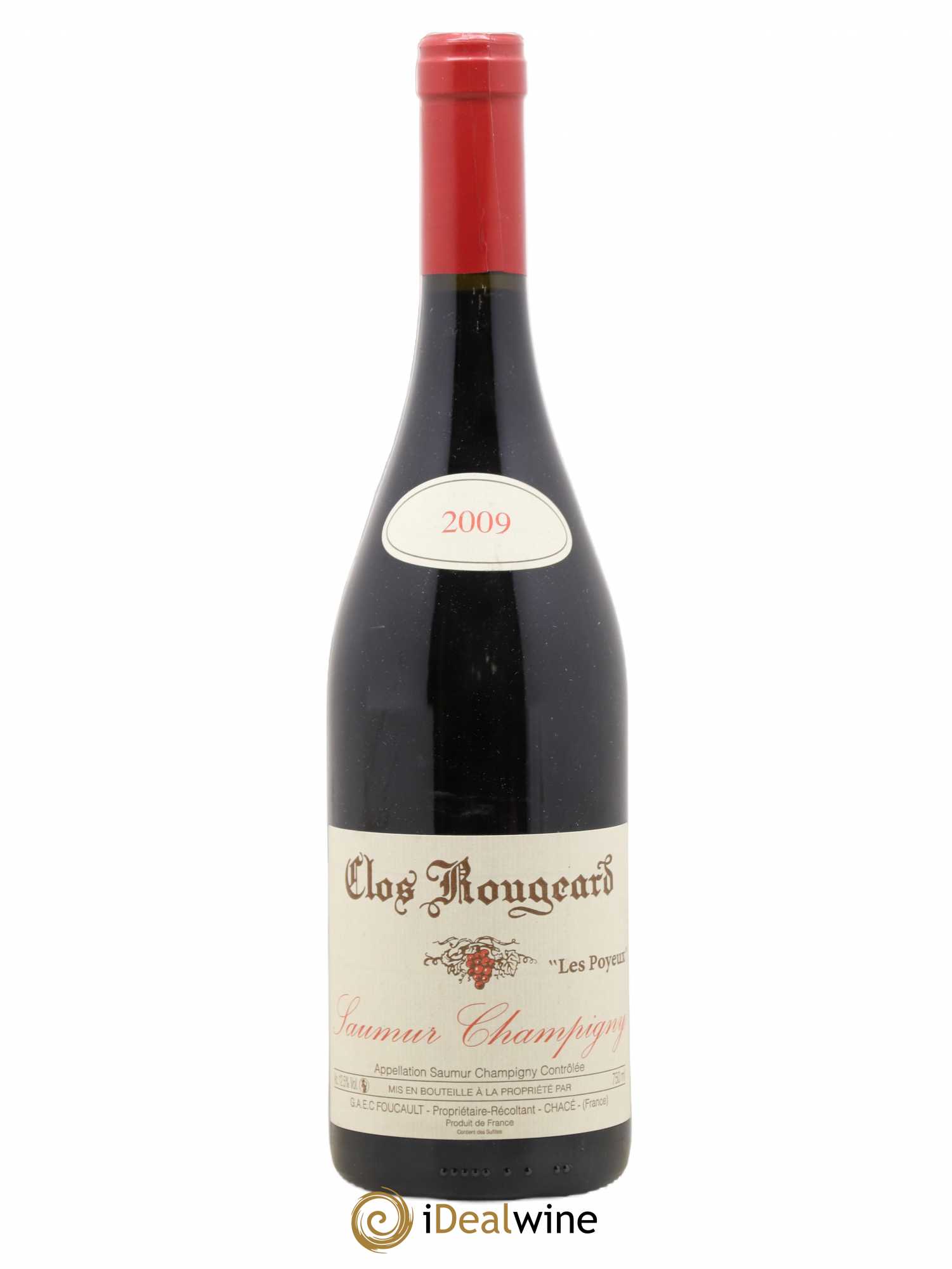 Saumur-Champigny Les Poyeux Clos Rougeard 2009 - Lot de 1 bouteille - 0