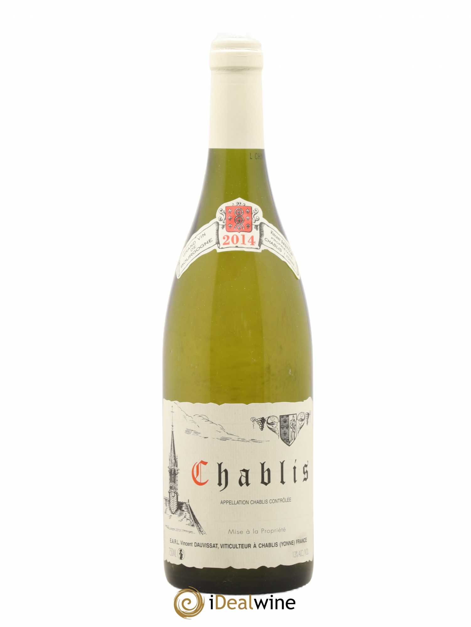 Chablis Vincent Dauvissat (Domaine) 2014 - Posten von 1 Flasche - 0