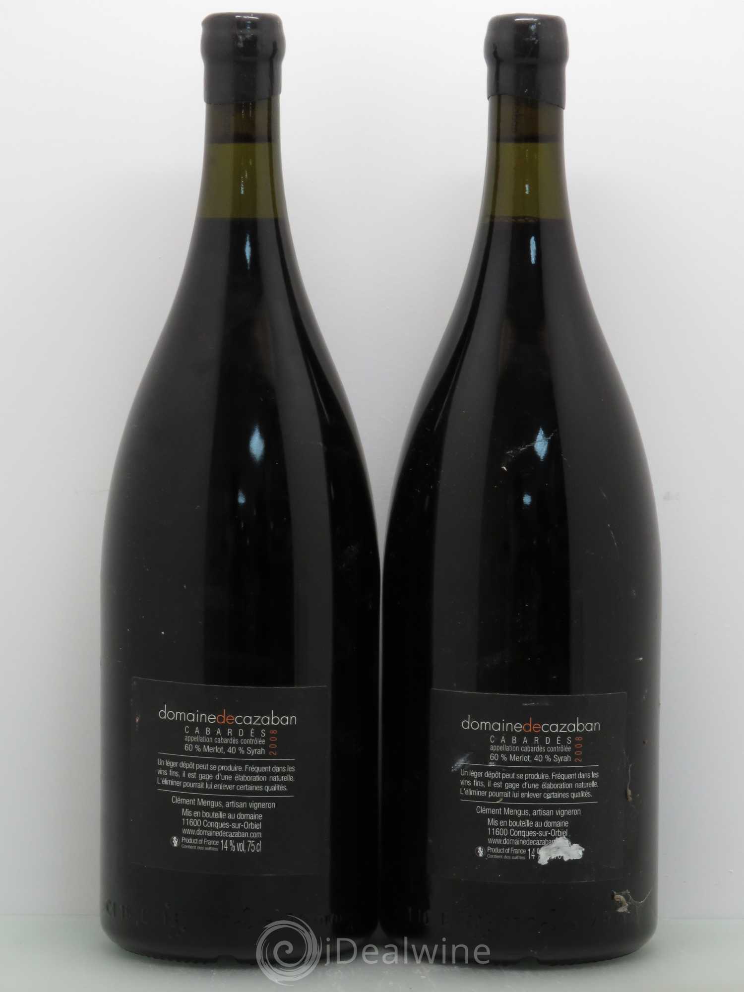 Languedoc Cabardès - Domaine de Cazaban 2008 - Posten von 2 Magnum - 1
