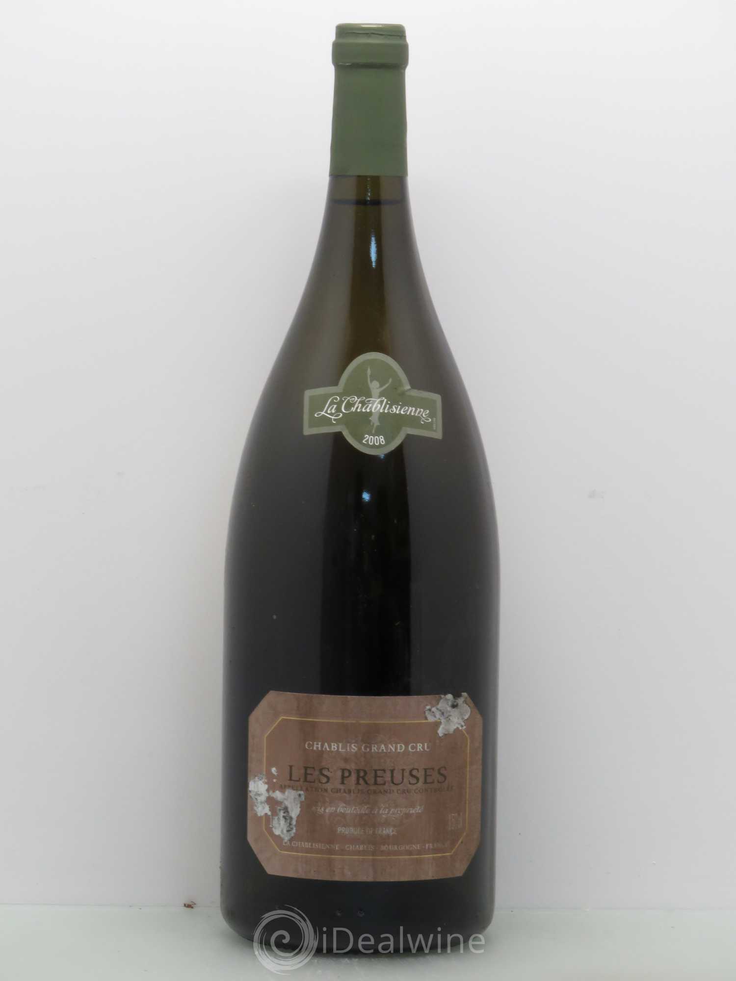 Chablis Grand Cru Les Preuses - La Chablisienne 2008 - Posten von 1 Magnum - 0