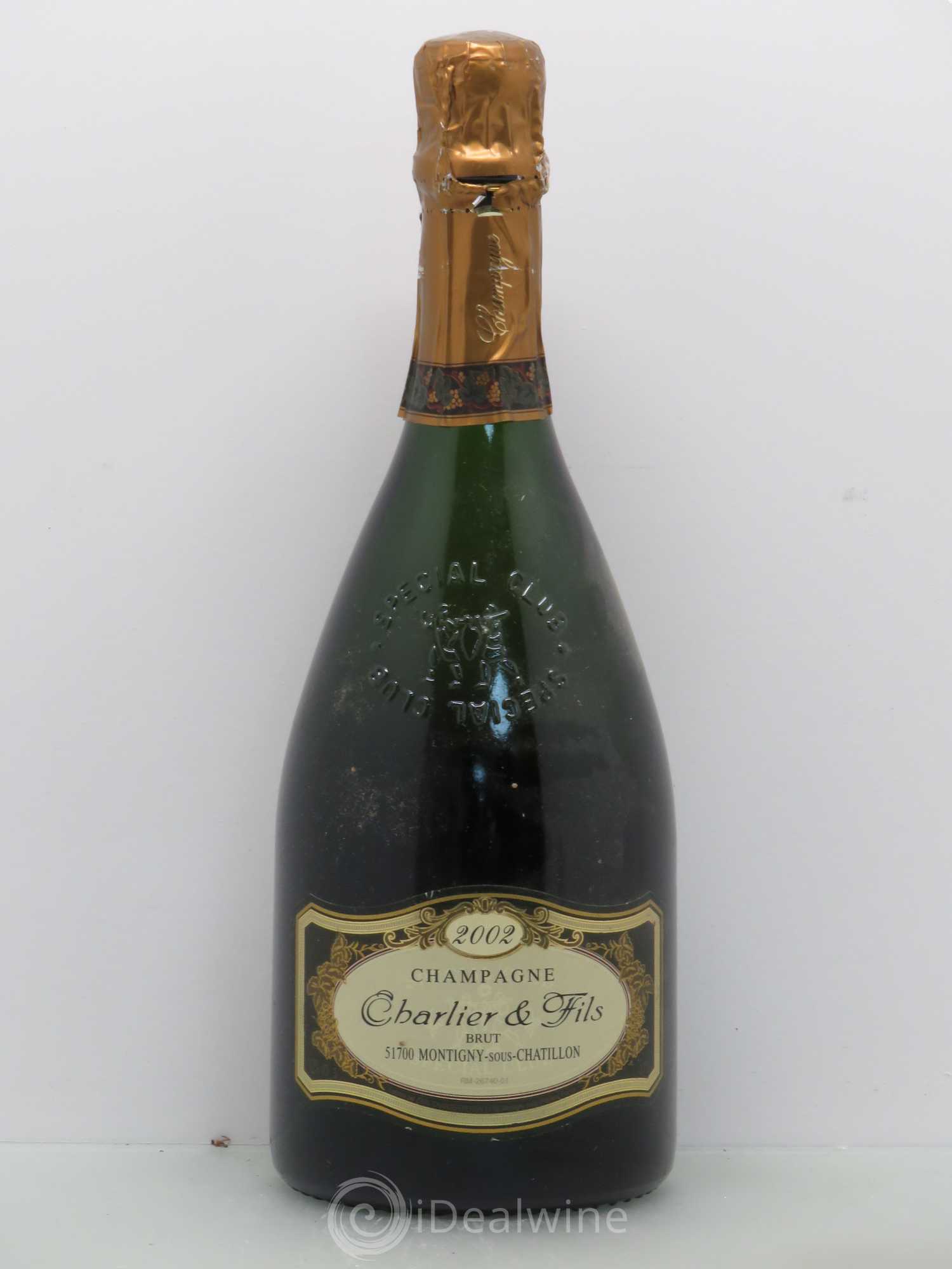 Champagne Domaine Charlier et Fils 2002 - Posten von 1 Flasche - 0