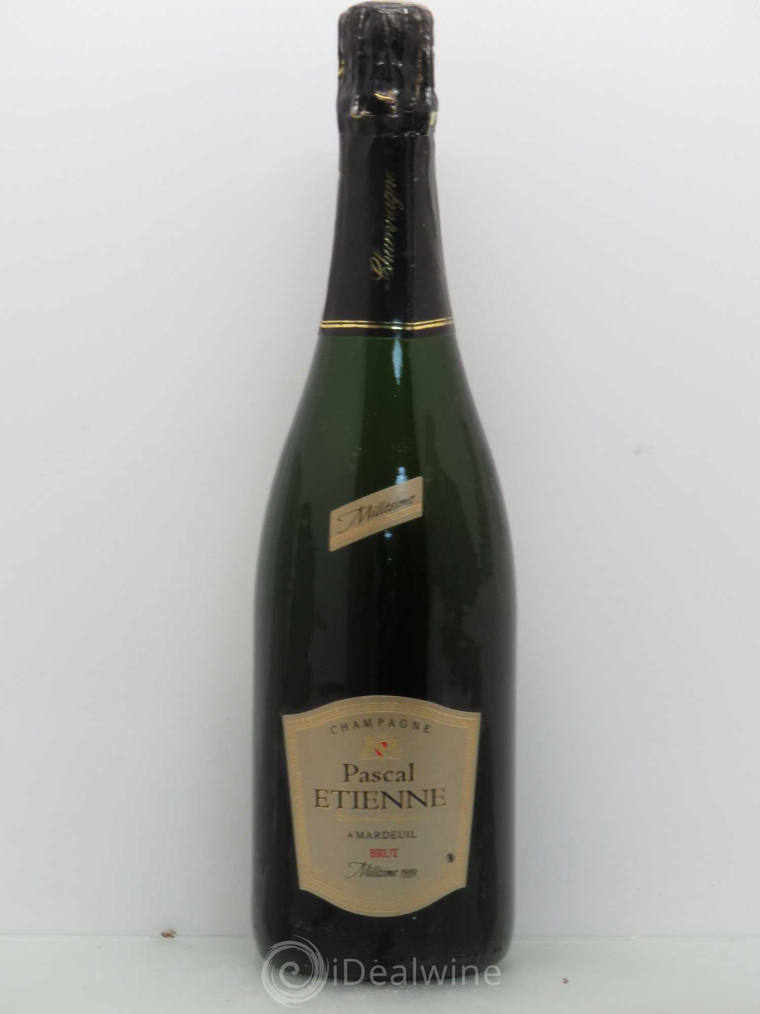 Champagne Millésimé - Pascal Etienne 1999 - Lot de 1 bouteille - 0