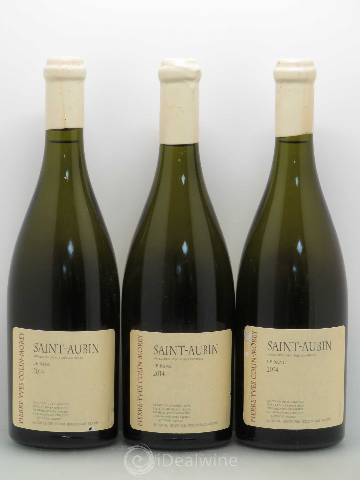 Saint-Aubin Le Banc - Pierre Yves Colin Morey 2014 - Posten von 3 Flaschen - 0