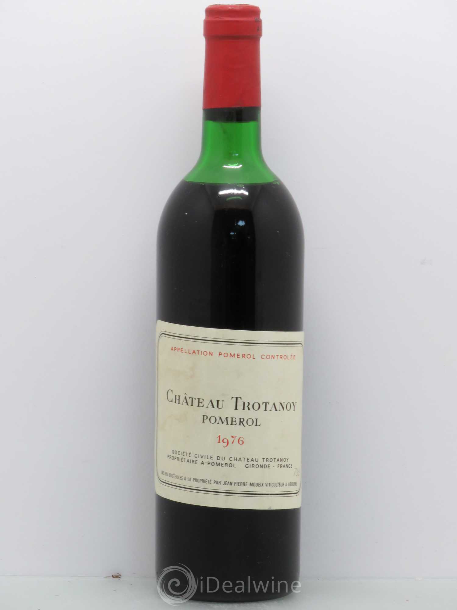 Château Trotanoy 1976 - Lot de 1 bouteille - 0
