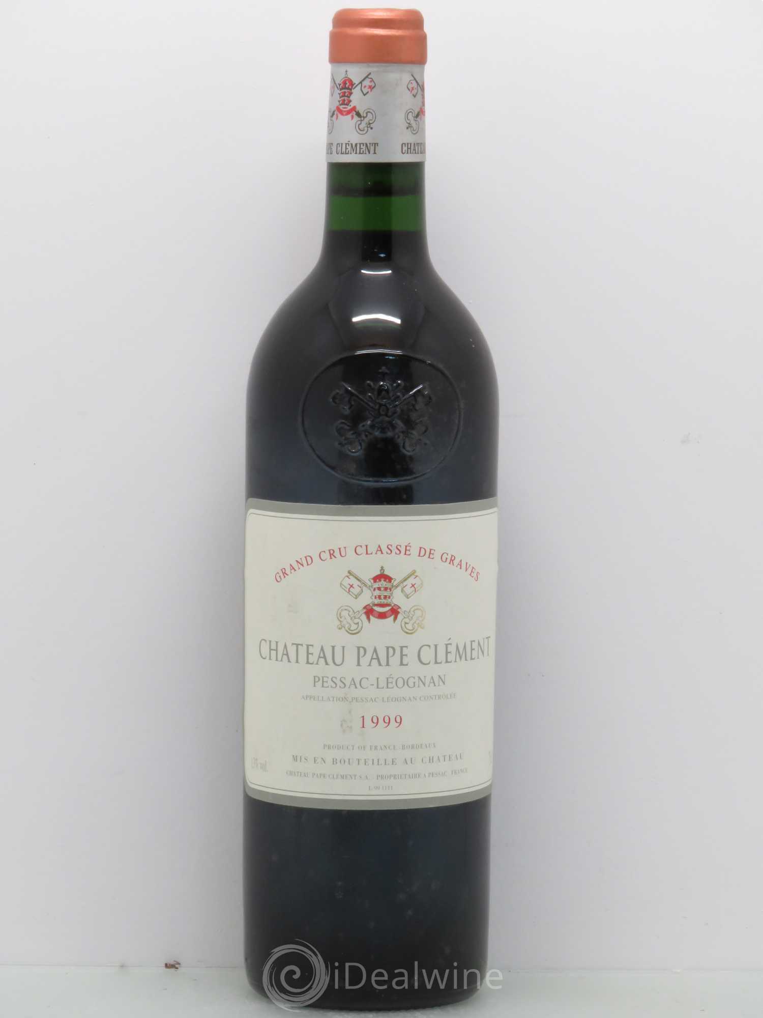 Château Pape Clément Cru Classé de Graves 1999 - Lot de 1 bouteille - 0