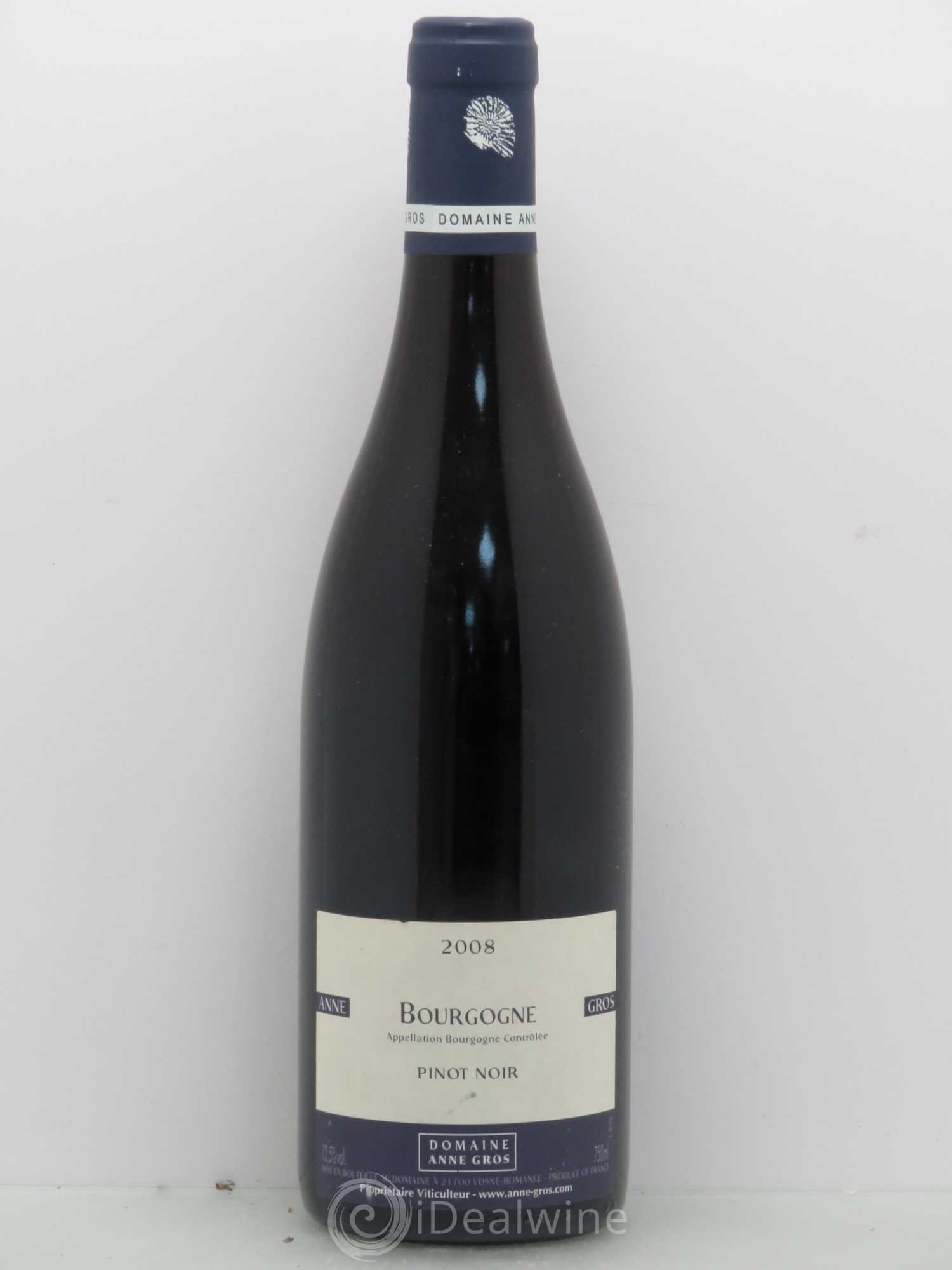 Bourgogne Domaine Anne Gros 2008 - Lot de 1 bouteille - 0