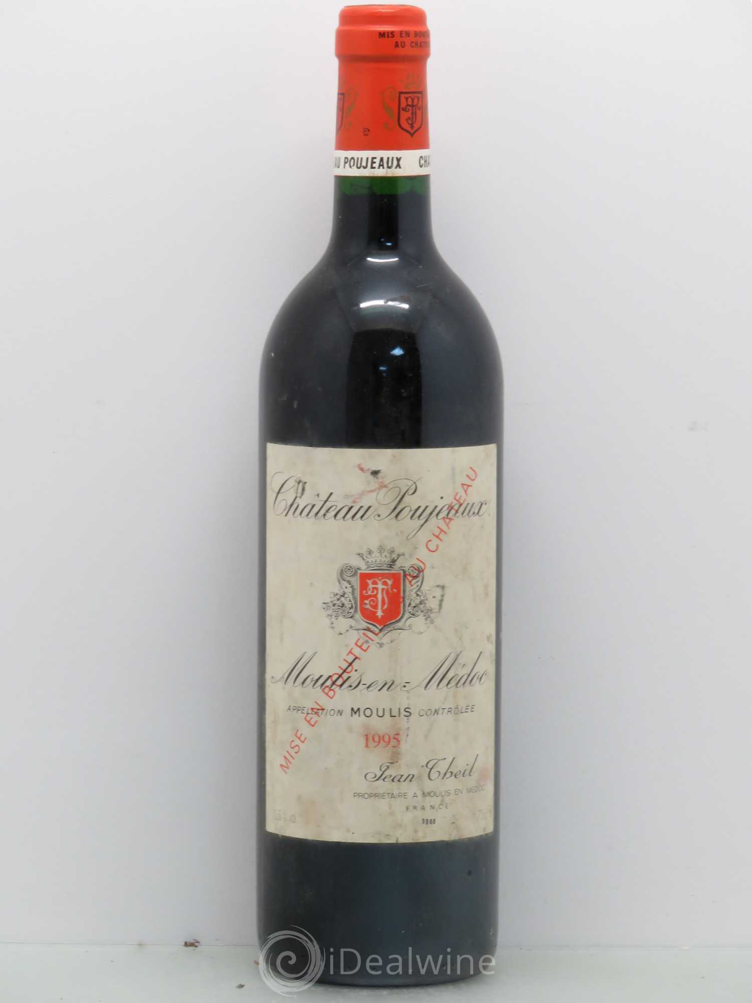 Château Poujeaux 1995 - Lot de 1 bouteille - 0